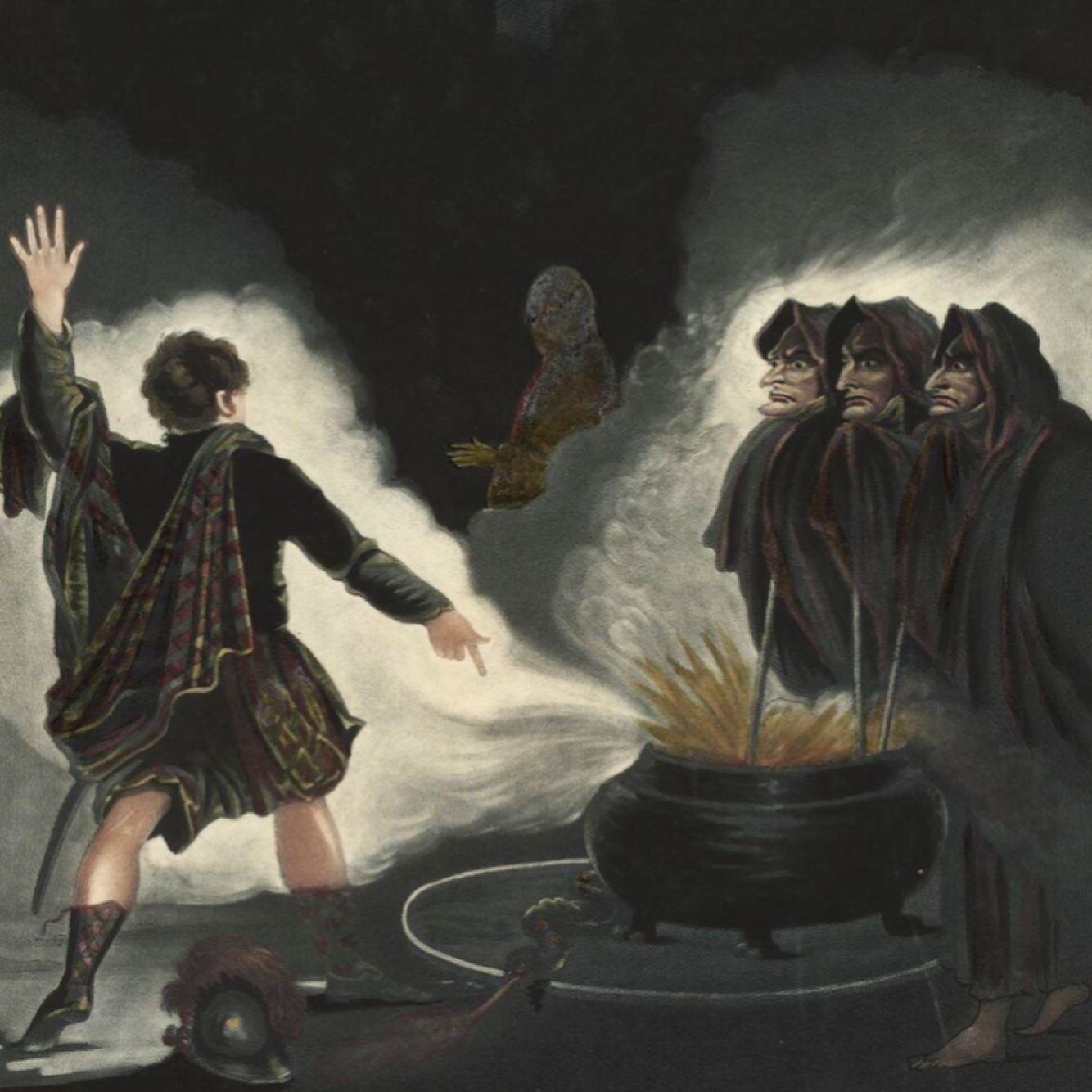 The Weird Sisters in Macbeth V&A... - The Witching Museum