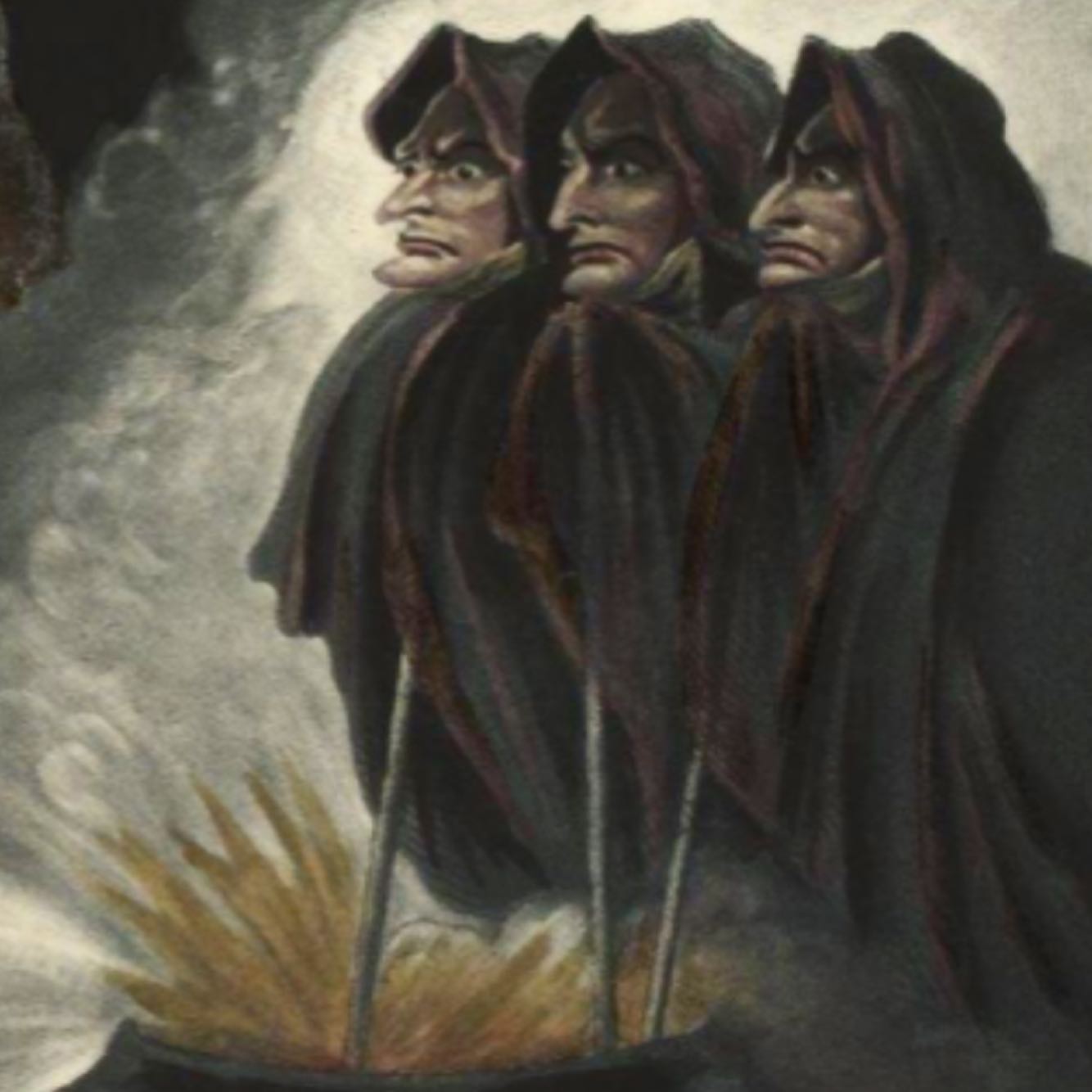 The Weird Sisters in Macbeth V&A... - The Witching Museum