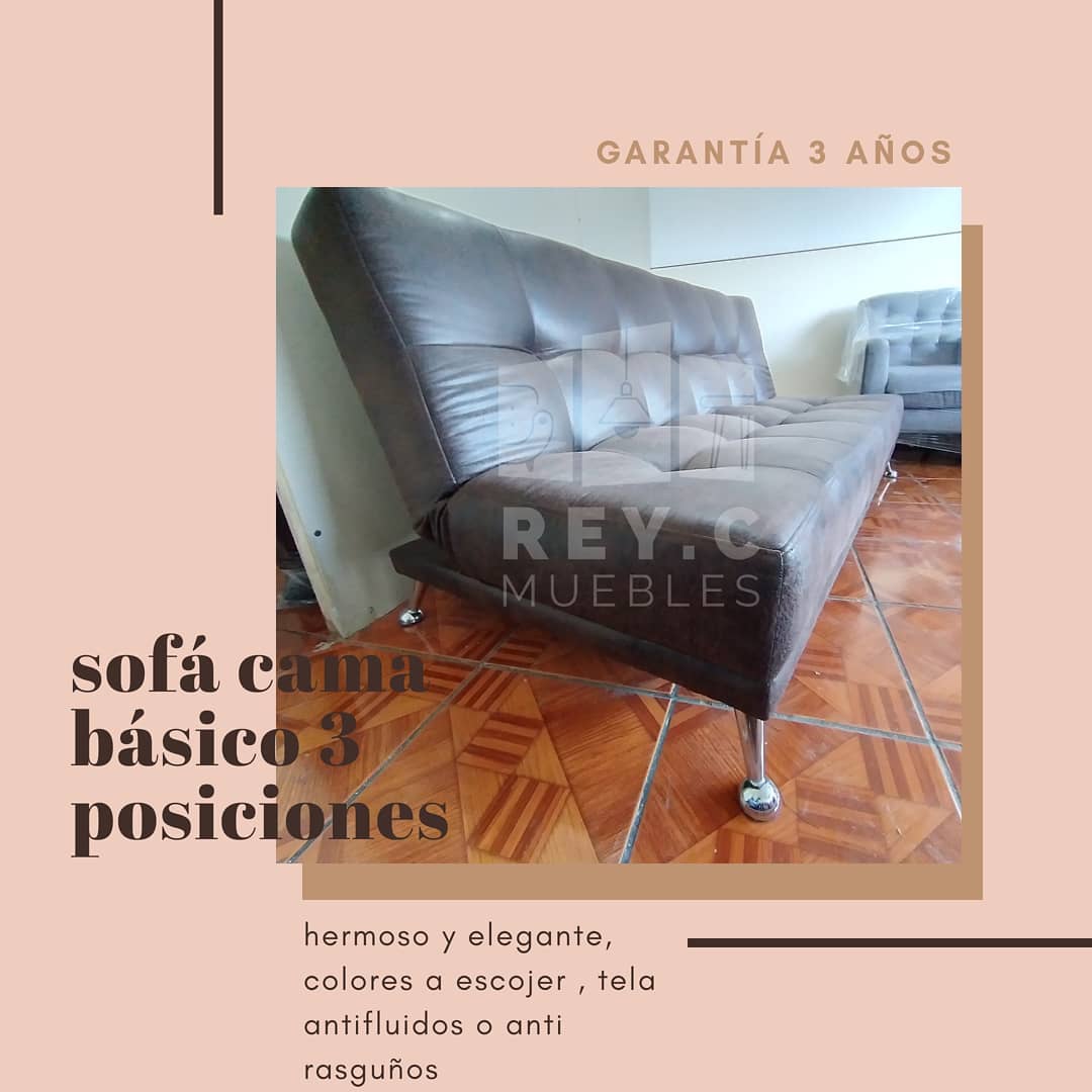 Rey.C Muebles - Sofá cama 3 posiciones fabricando con... | Facebook