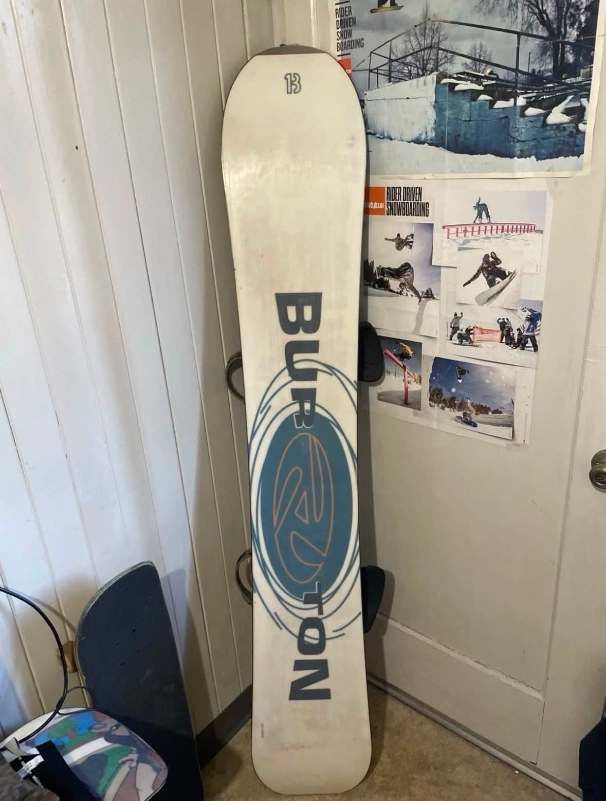 burton air 13 snowboard 1995 Kelly 158 Few riders have influenced snowboarding as much as Craig Kelly Used Burton AIR Mens Snowboard