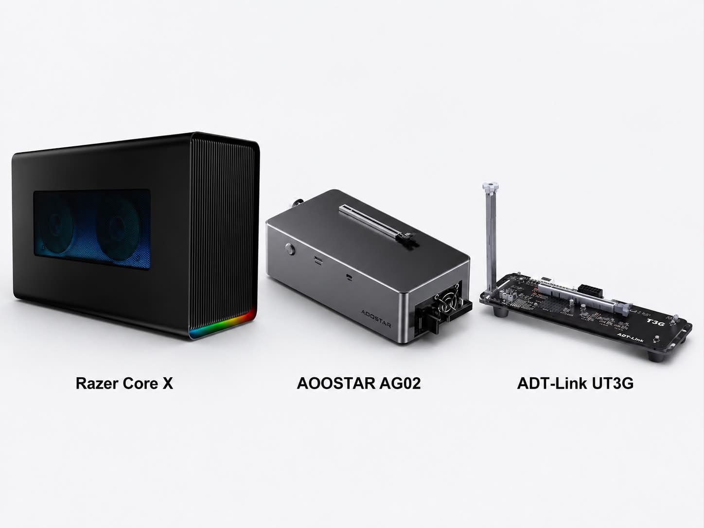Aoostar XG76XT EGPU performance on bedside setup