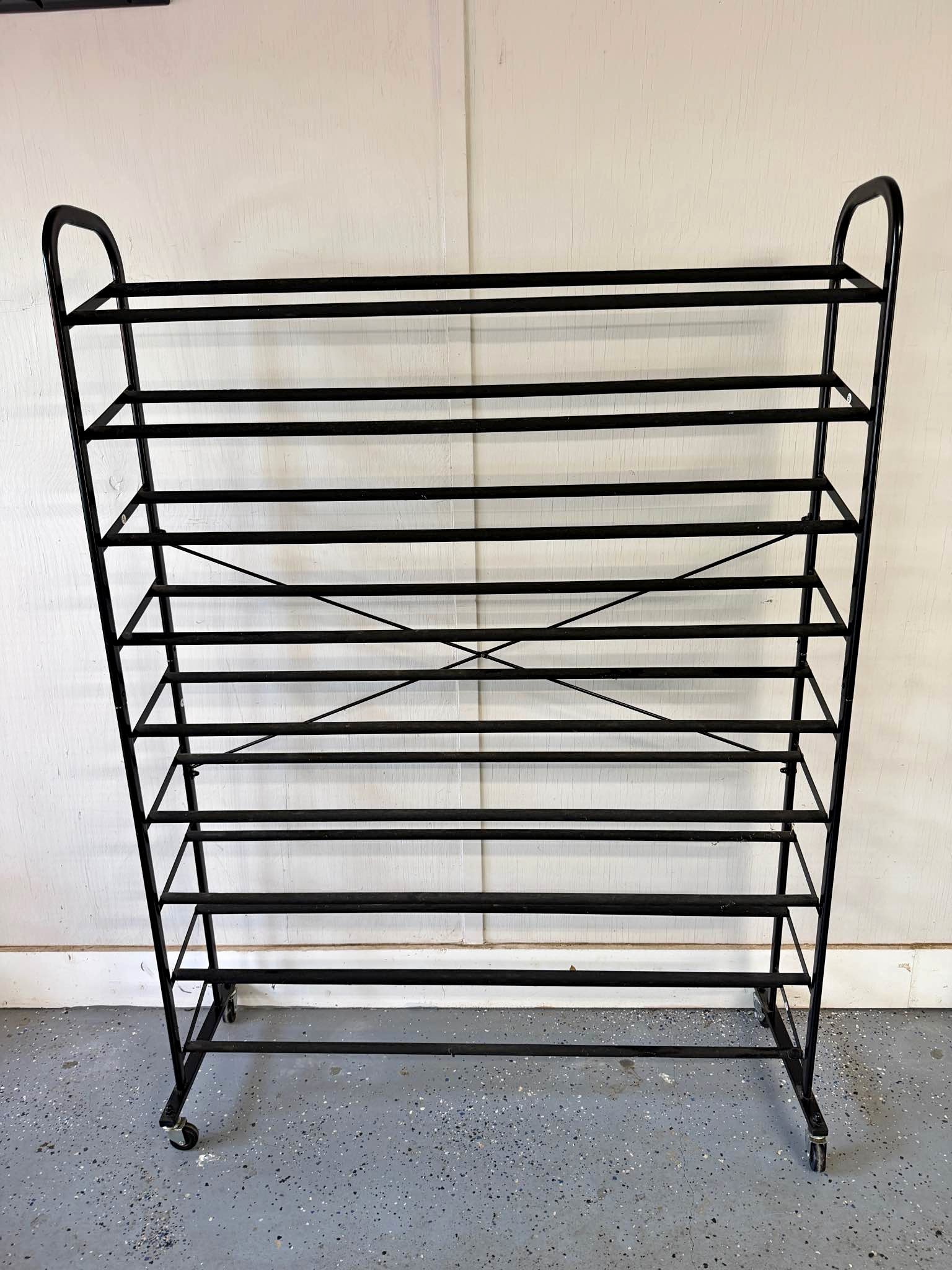 9 tier shoe rack - metal and foam - Shoe Organizers - Atlanta, Georgia ...