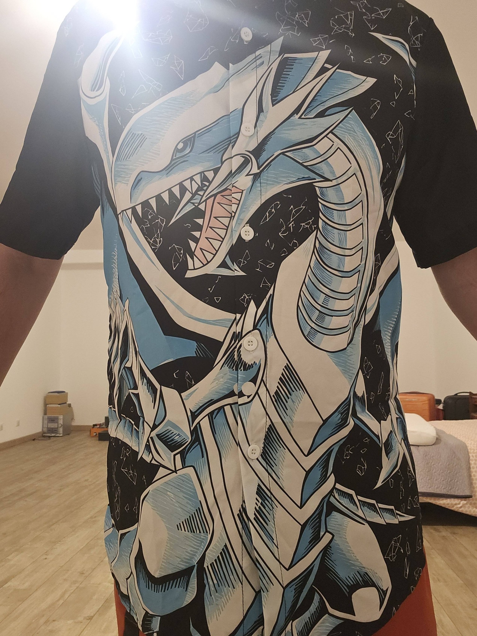 Andy様 オーダー専用ページ Blue Eyes White Dragon birthday shirt for Yu-Gi-Oh fan