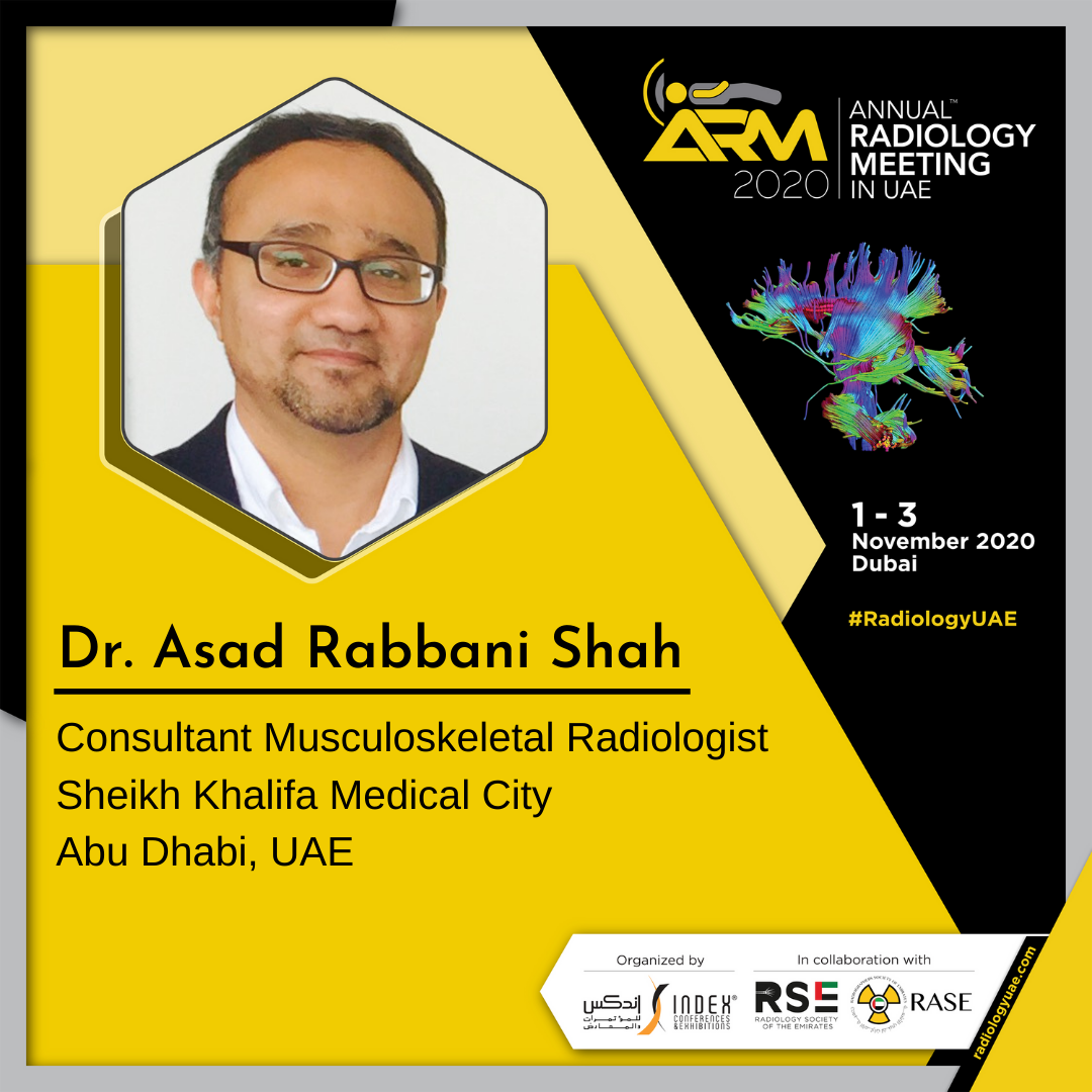 Radiology_UAE - SPEAKER ANNOUNCEMENT: Honored to welcome Dr. Asad ...