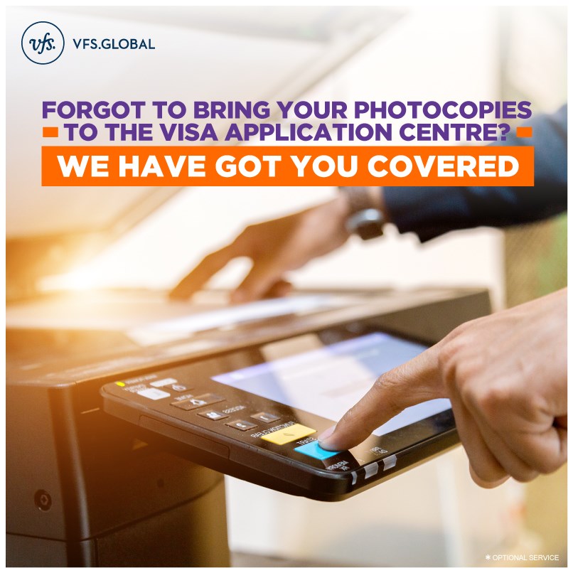 VFS Global - Our Photocopy Service helps smoothen your... | Facebook