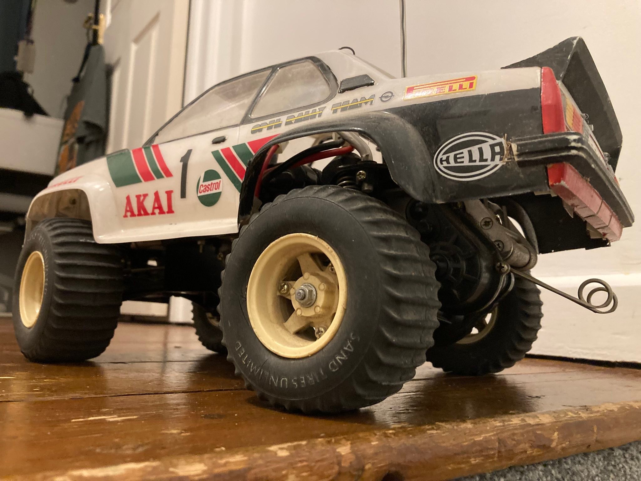 Unique Opel Ascona Wild Willy mashup RC car
