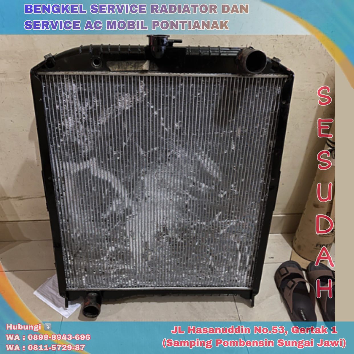 Bengkel Service Radiator dan AC Mobil/Motor/Genset perusahaan - CV ...