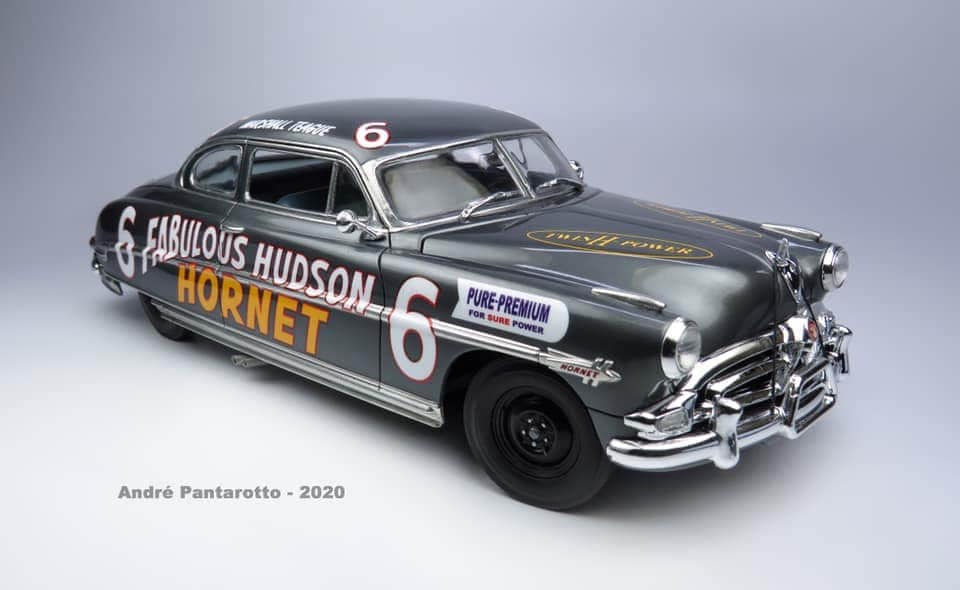 1/25 Moebius Models #6 Marshall Teague's 1952 Hudson Hornet NASCAR