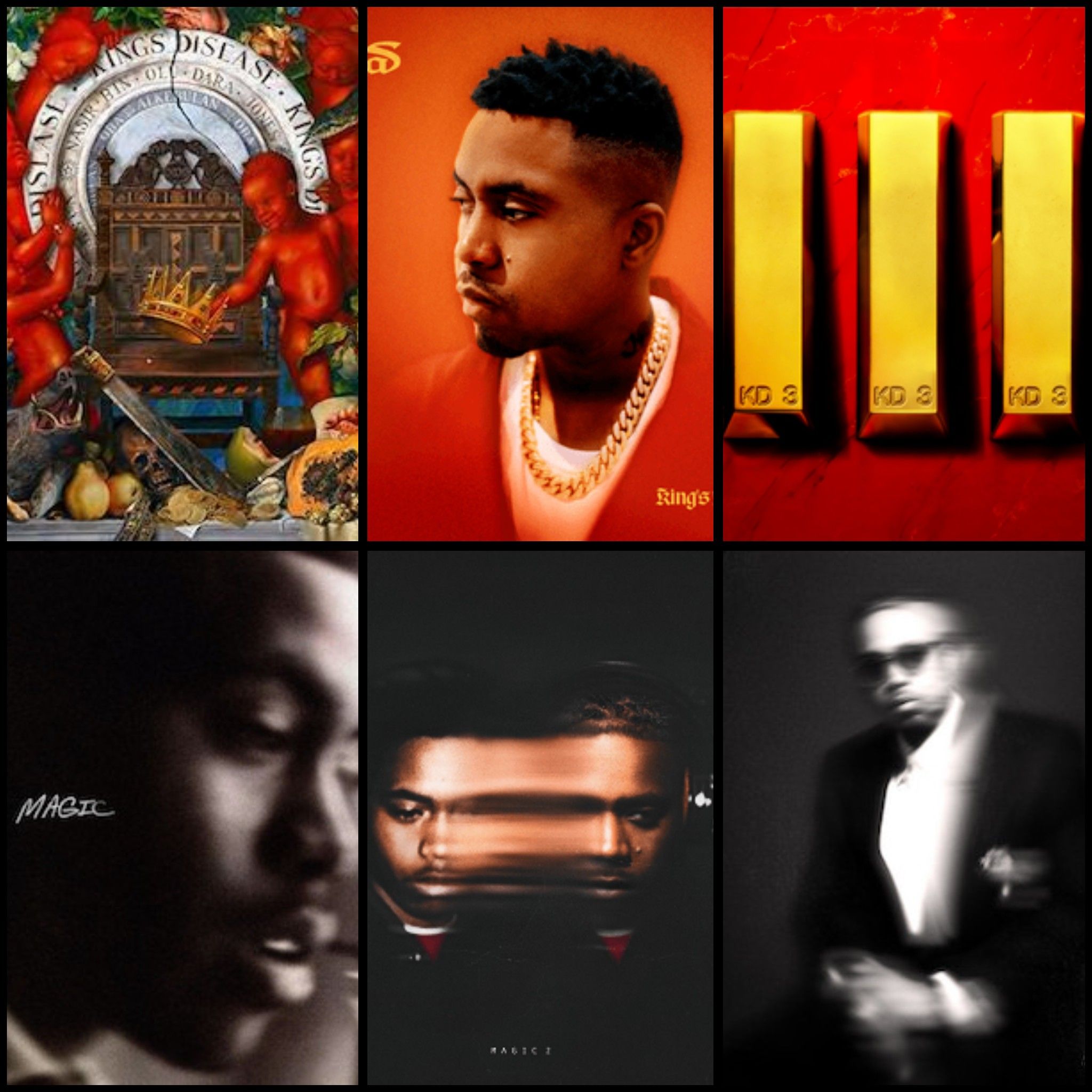 Nas King Disease albums vs The Magic series: Which is your favorite?