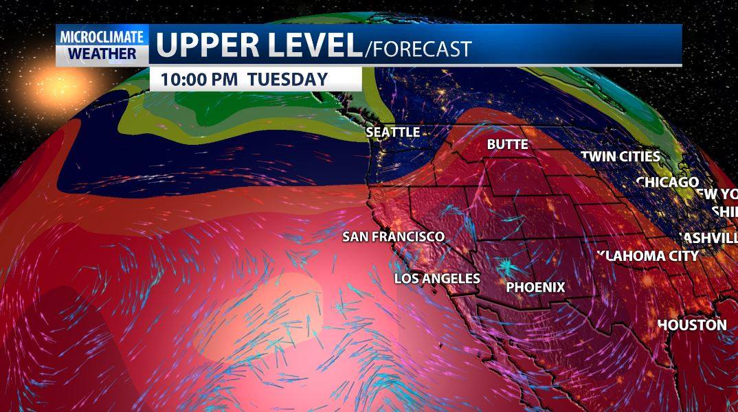 Dave Hovde - Here is a look at the upper level ridge of... | Facebook