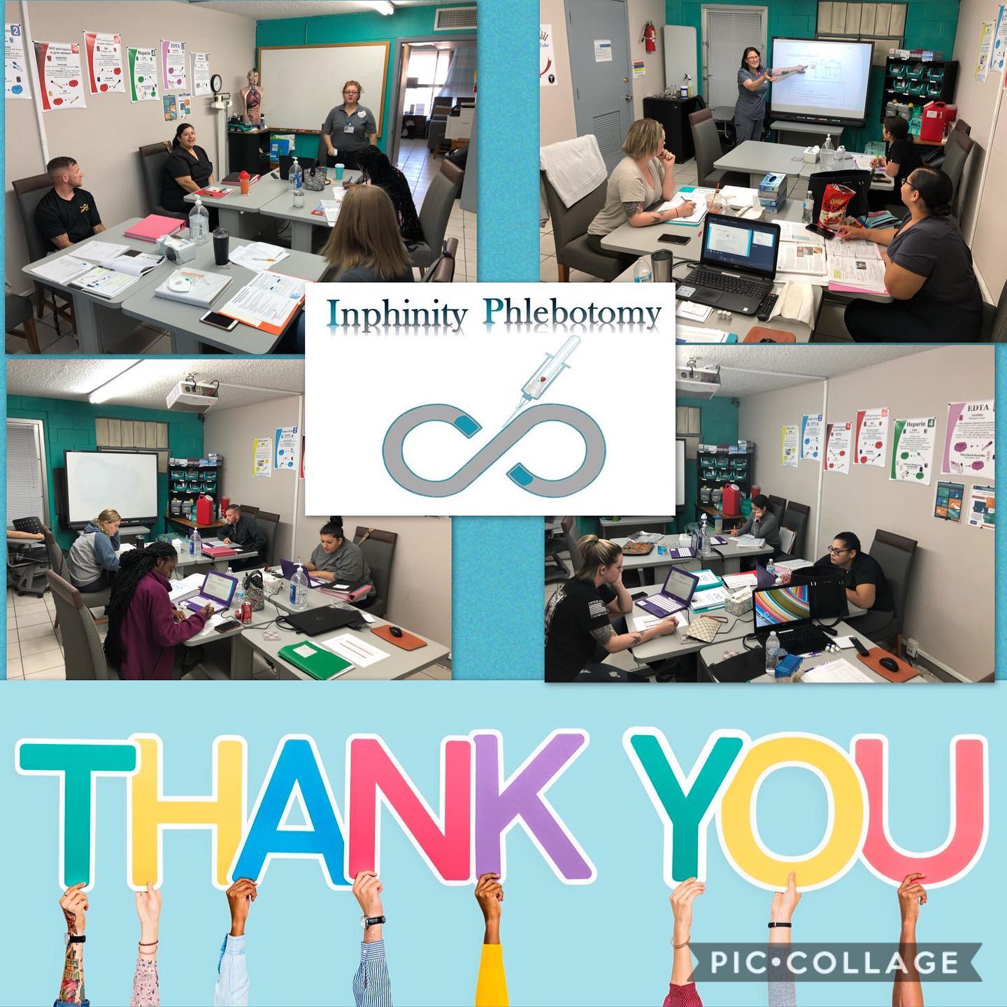 A Big Thank you goes to our current... - Inphinity Phlebotomy | Facebook