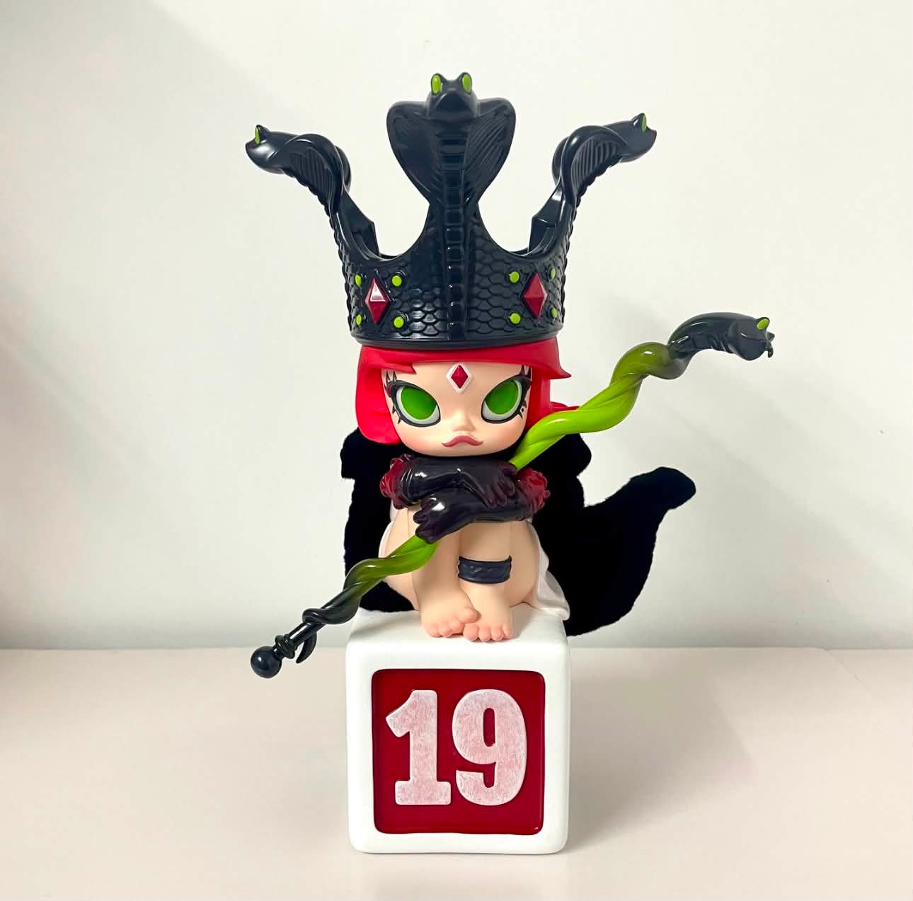 Popmart Molly 19th Anniversary Statue - Frosty Night (Singapore