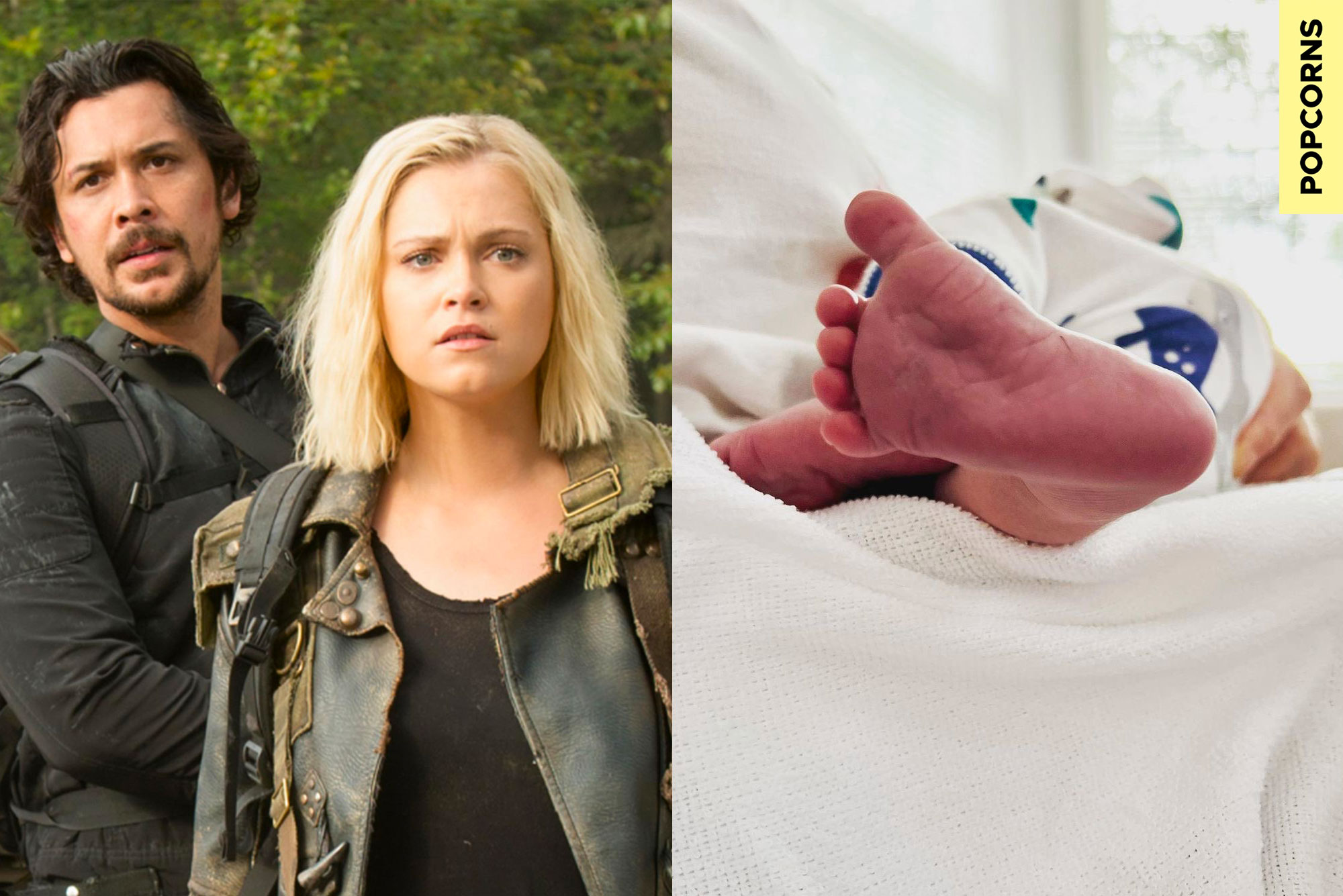 Bob Morley Et Eliza Taylor Bébé