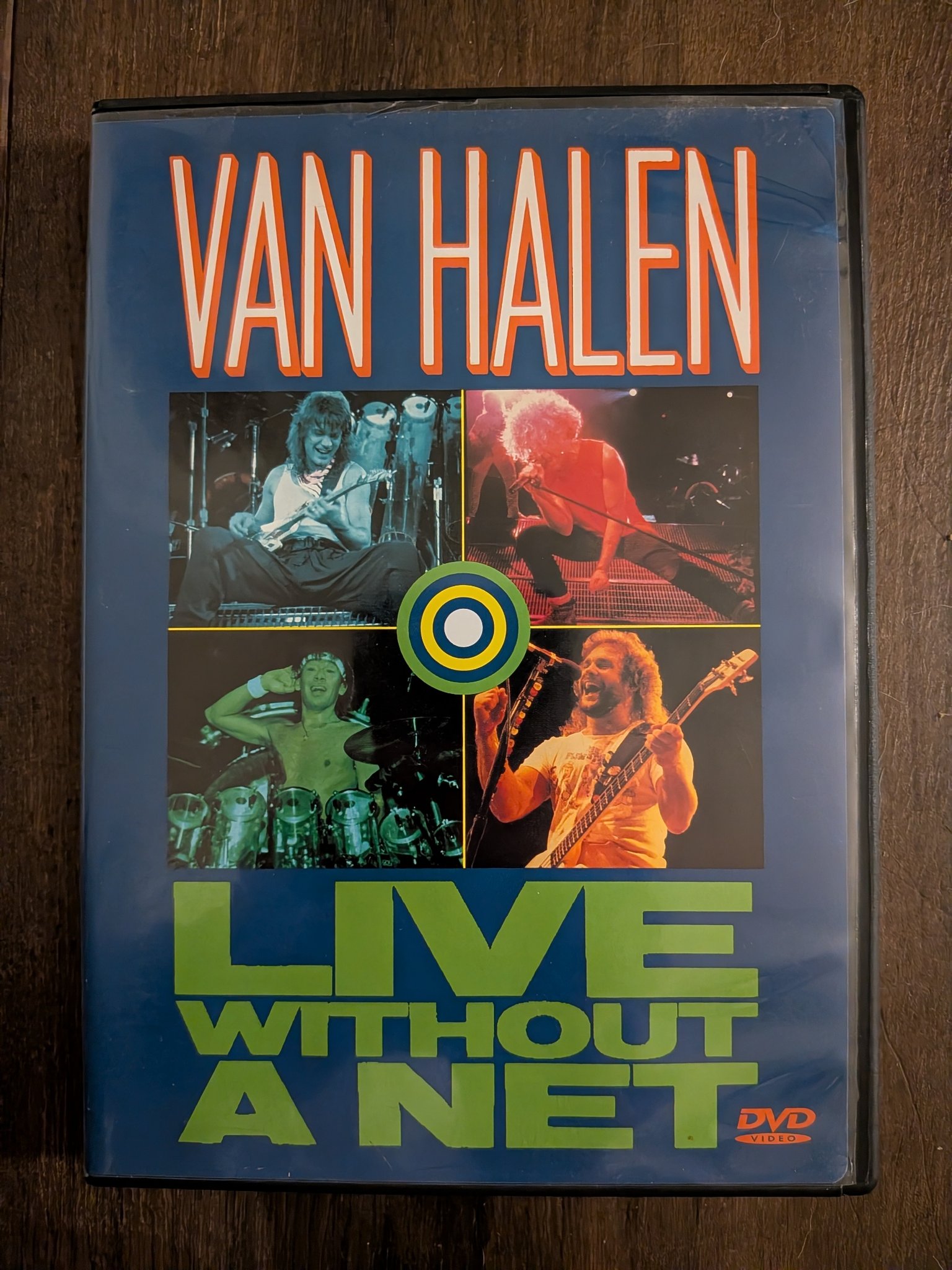 Van Halen Live Without a Net concert DVD review