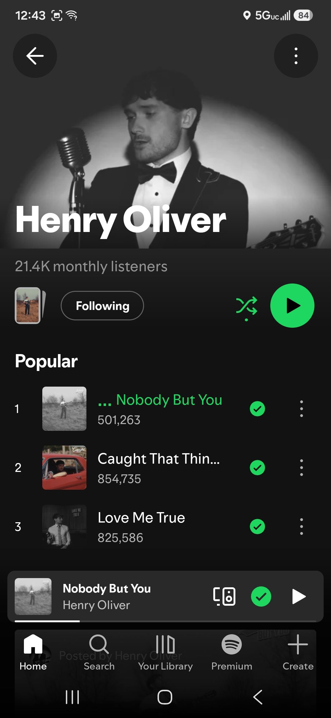 Nobody But You