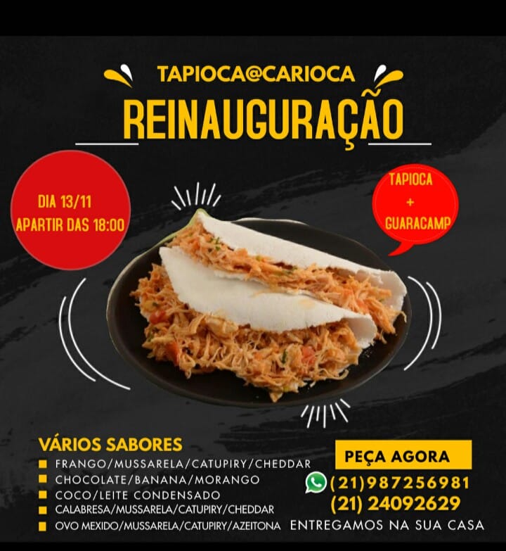 Tapioca Carioca | Rio de Janeiro RJ