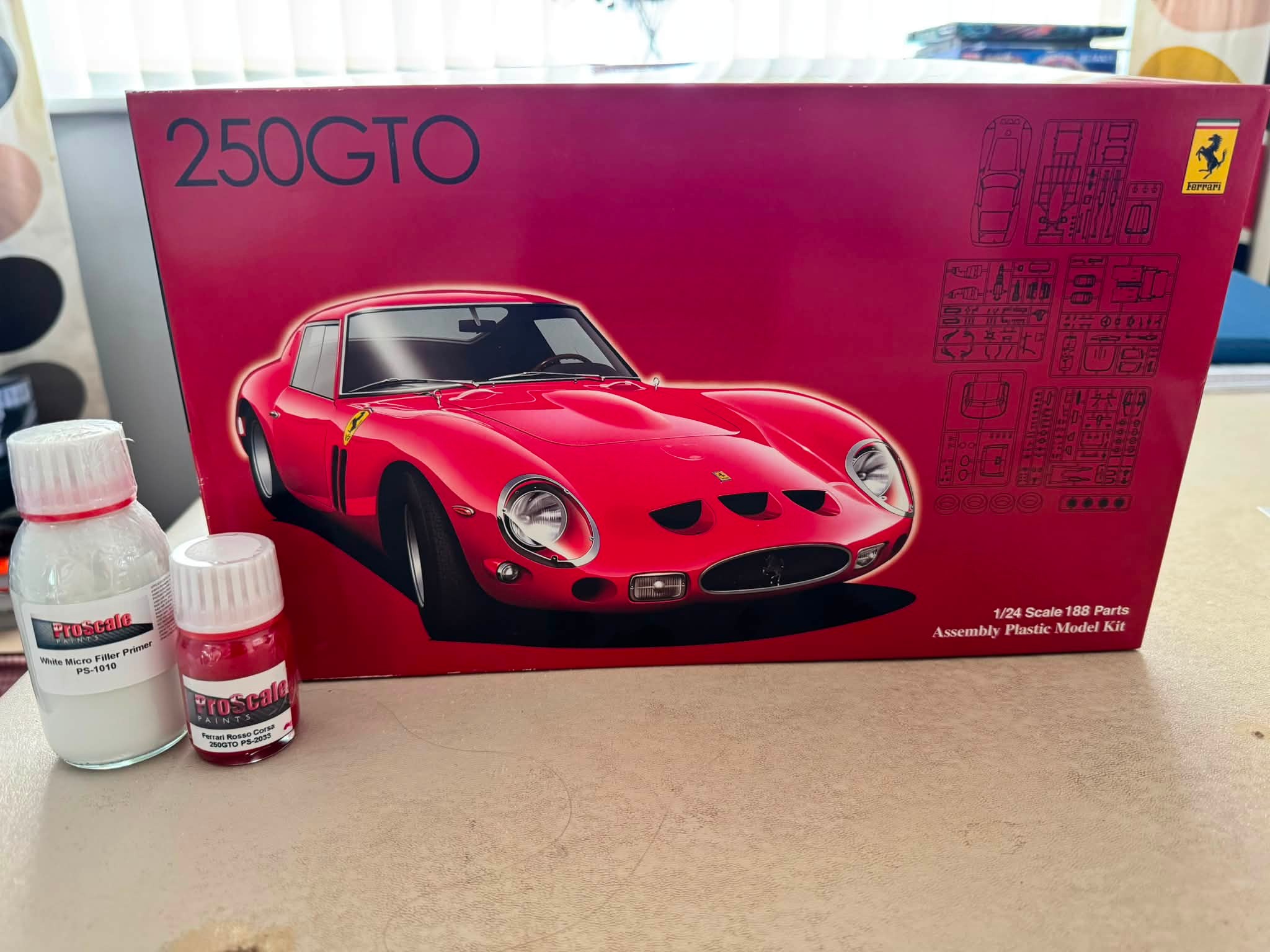 Revell Ferrari 250 GTO is done 🔥 4 अ سر 250 N