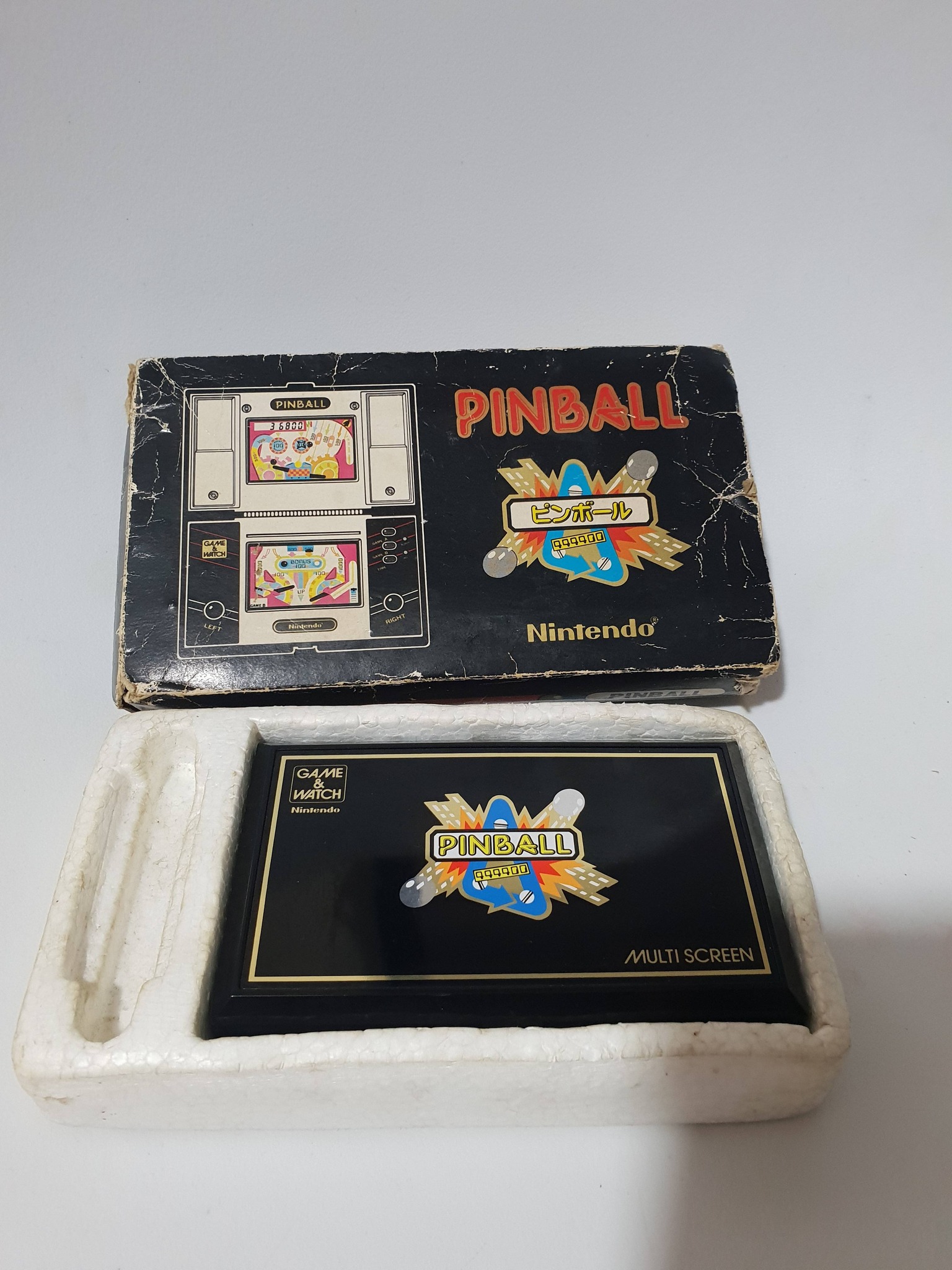 1983 Nintendo Game & Watch Multi Screen Pinball for sale