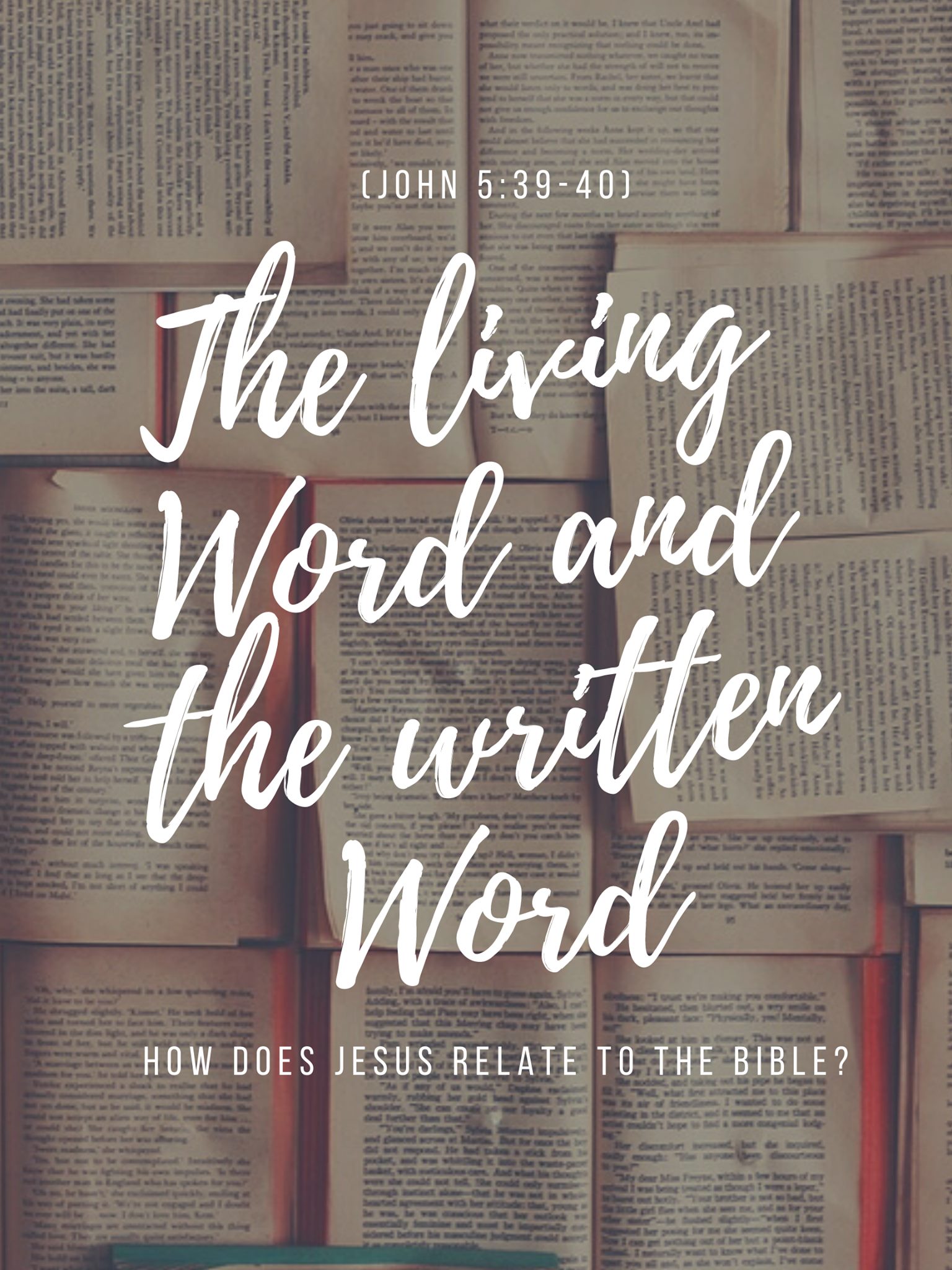 Sabi sa John 1, Jesus... - Antipolo Reformed Baptist Church