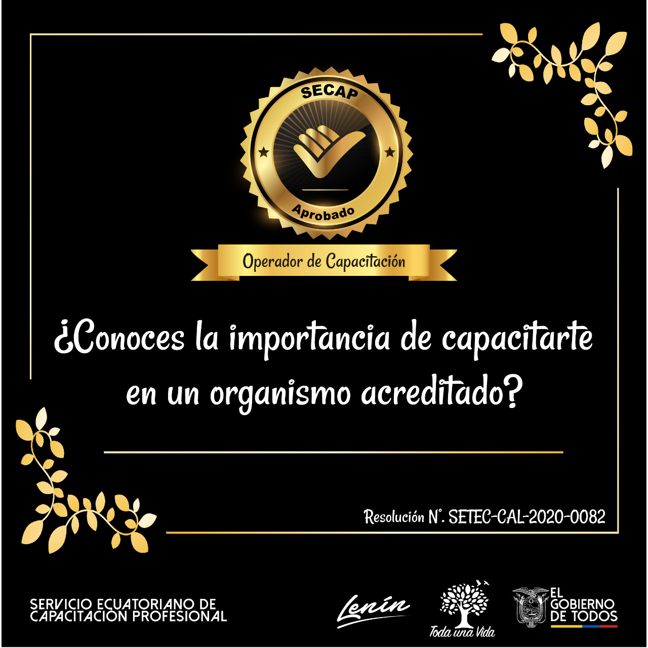 Secap.Ec - SETEC Ecuador renovó nuestra acreditación como Organismo ...