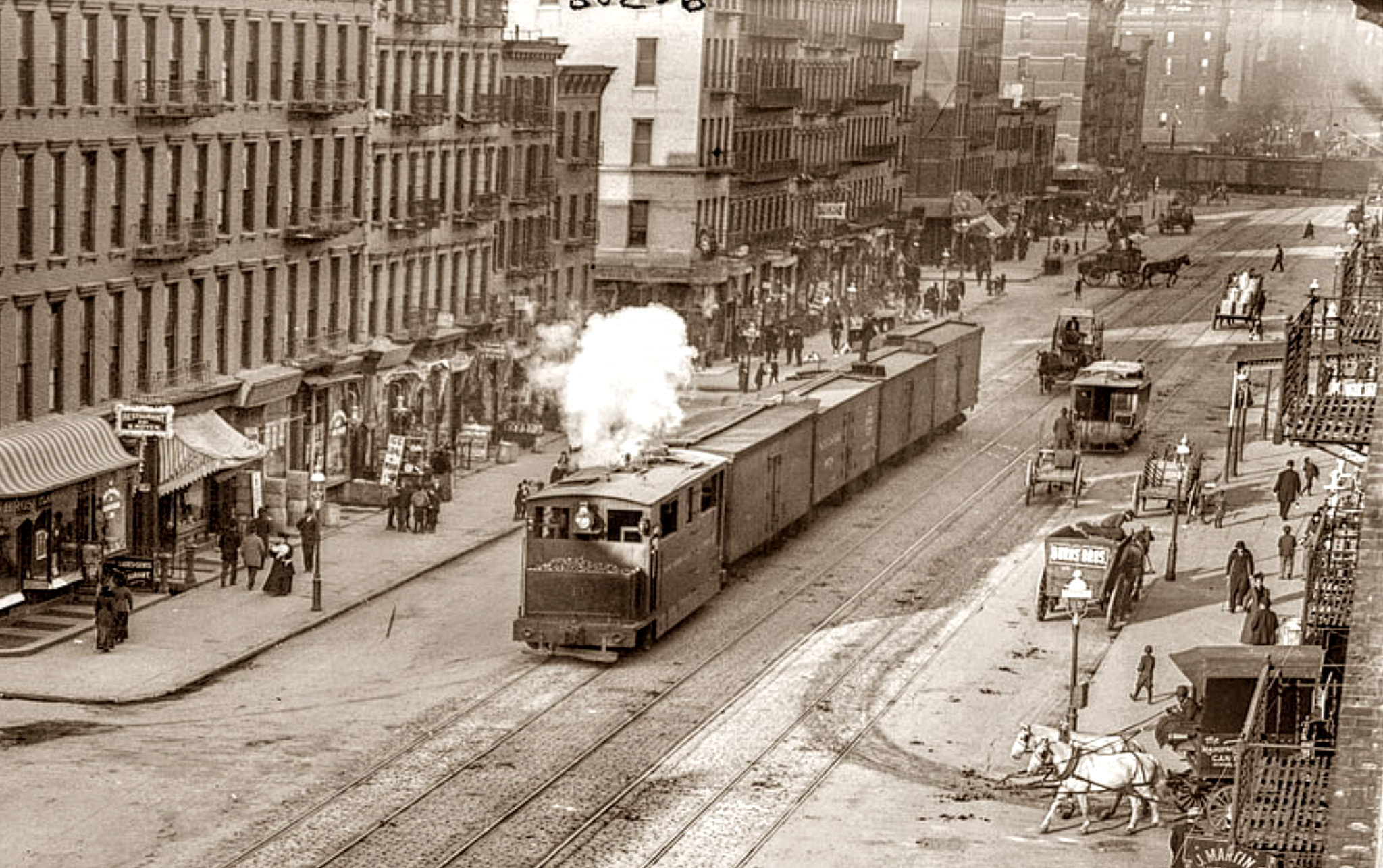 New York's 'Death Avenue' on 11th Avenue