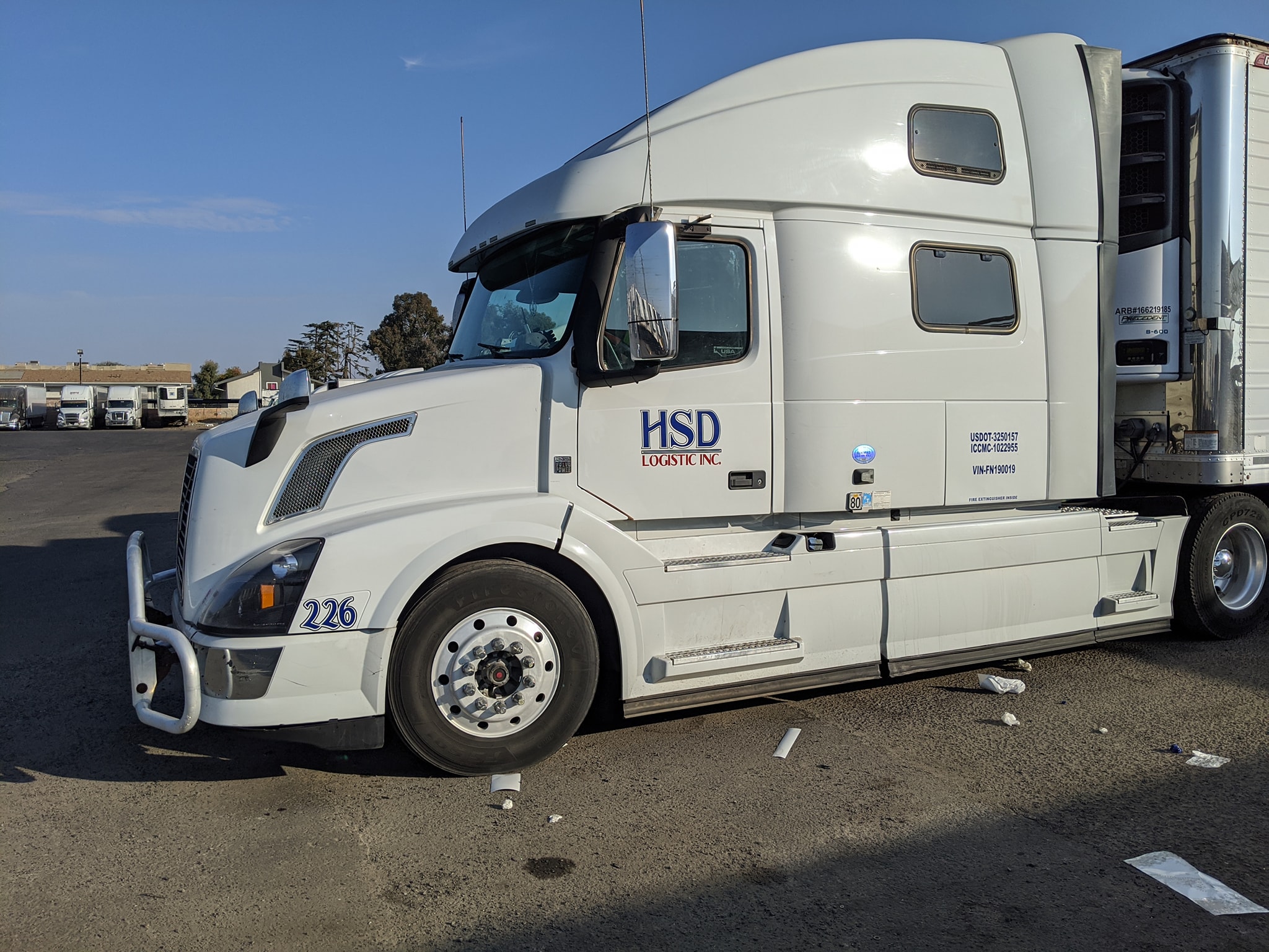 New logo for HSD Logistic. - Best Truck Signs