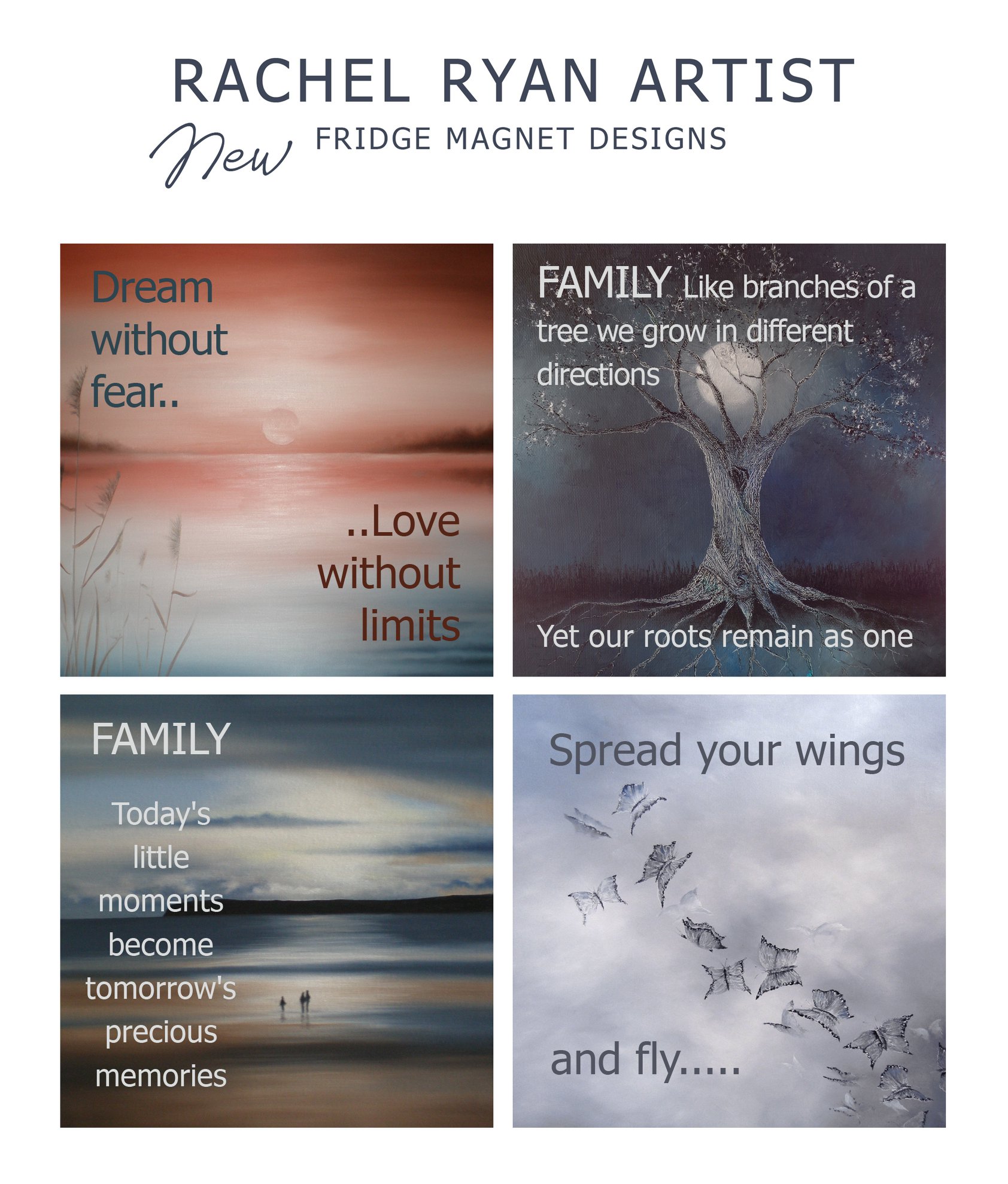New fridge magnet designs -... - Rachel Ryan - Artist