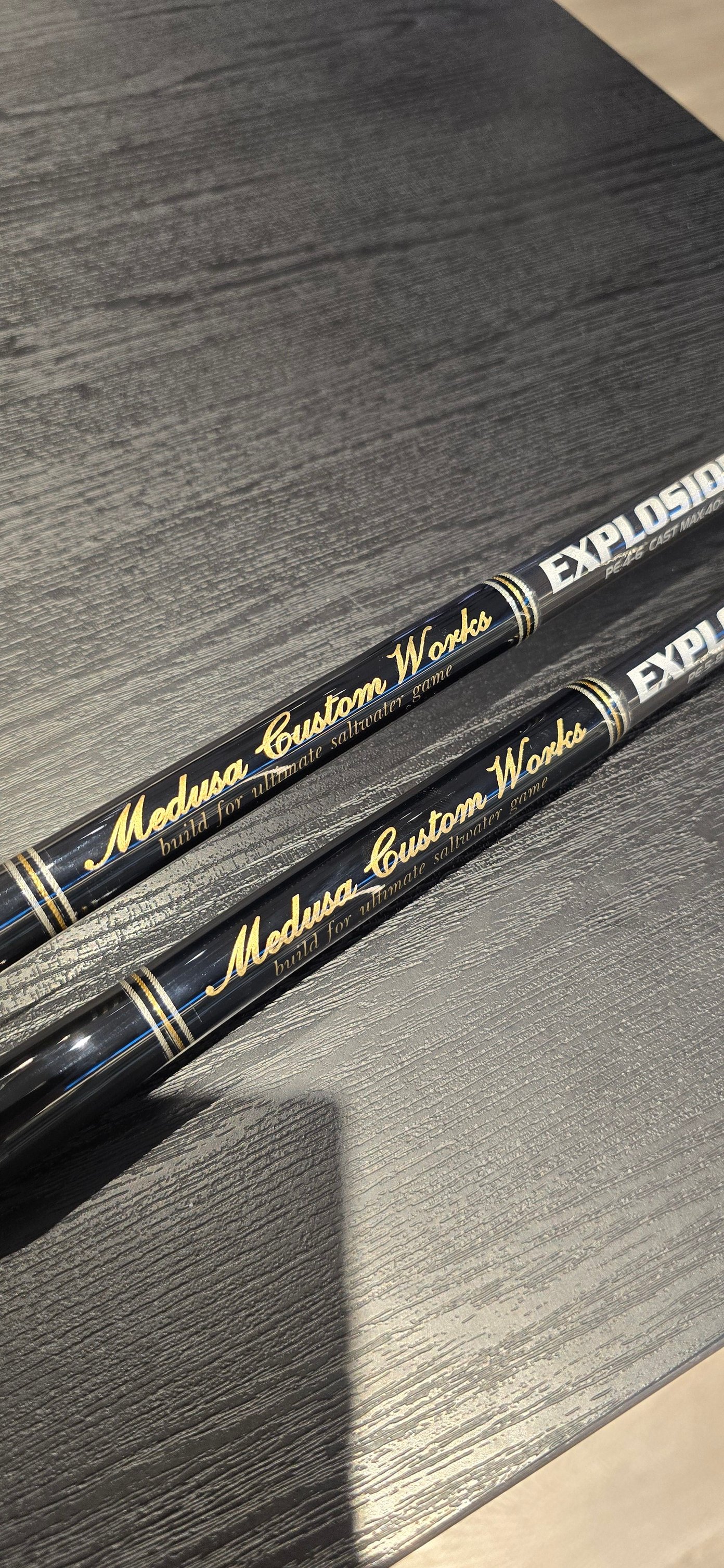 MCworks popping rods Hand crafted in Japan, waiting time is