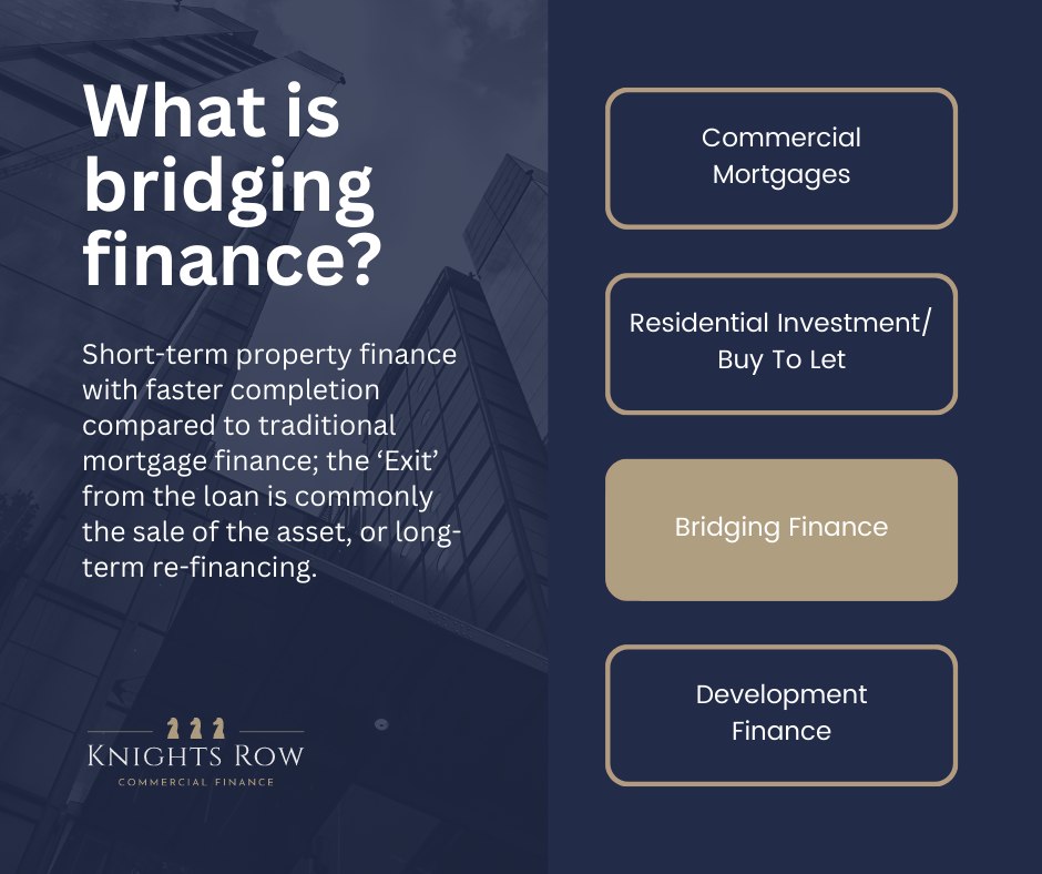 Knights Row - 🔎 What is bridging finance? 🔎What is it...