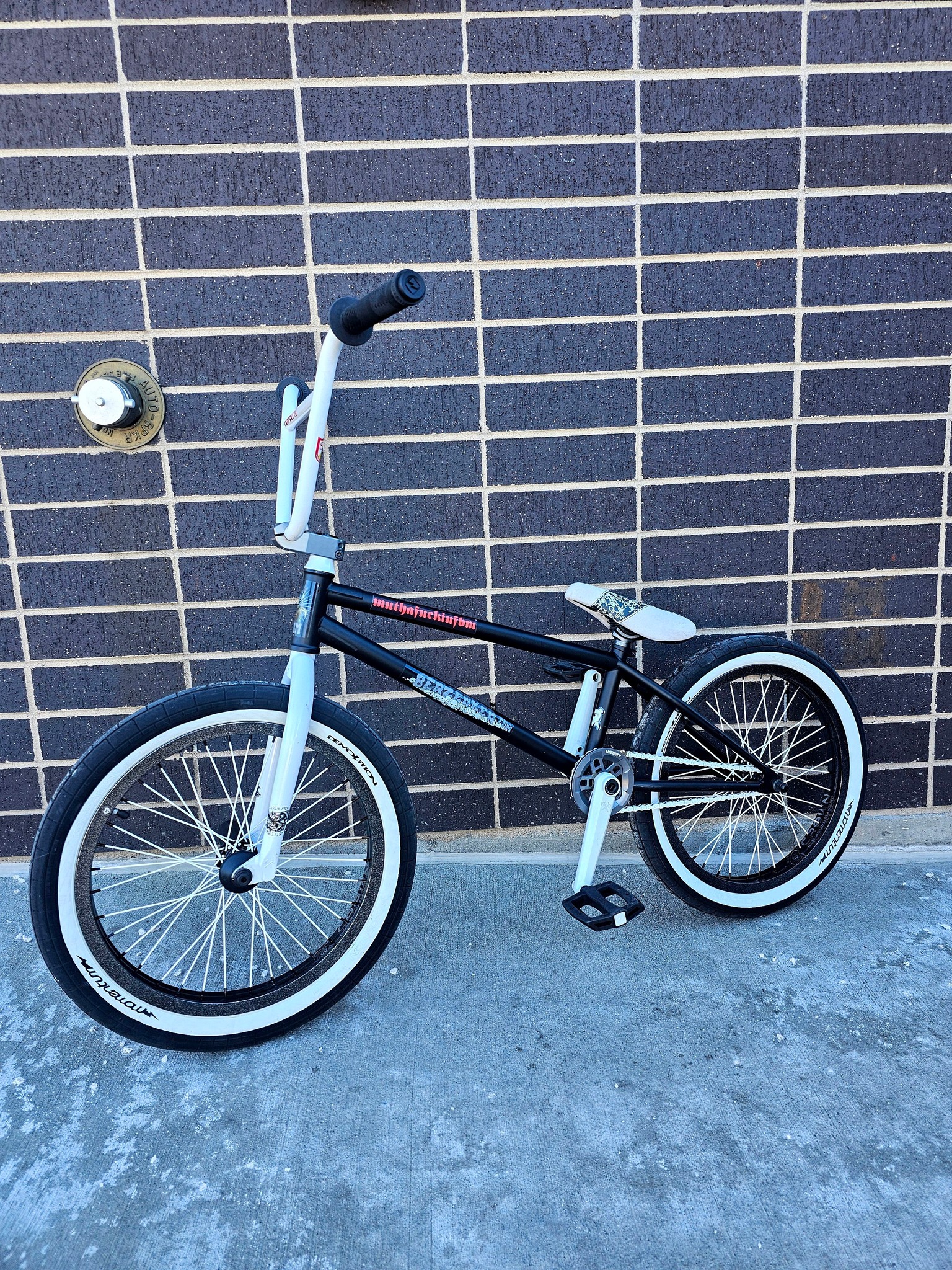 BMX bike with Demolition and Eclat parts