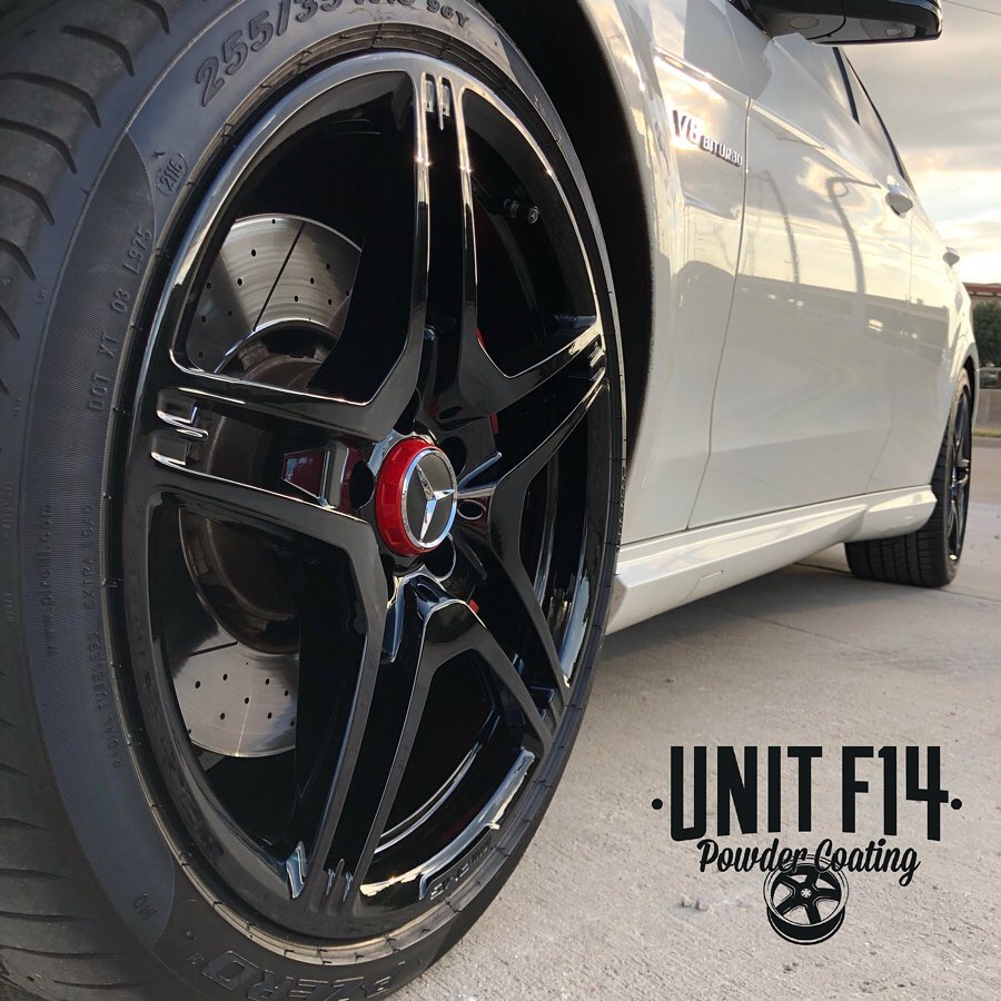 Mercedes E63 AMG wheels... - Unit F14 Powder Coating