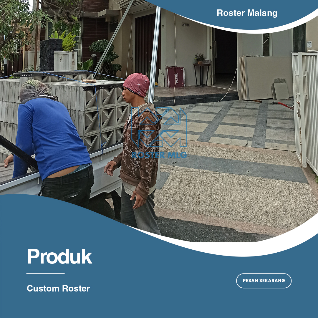 Roster Malang - Pengiriman roster berlokasi di Perumahan Taman Sulfat ...