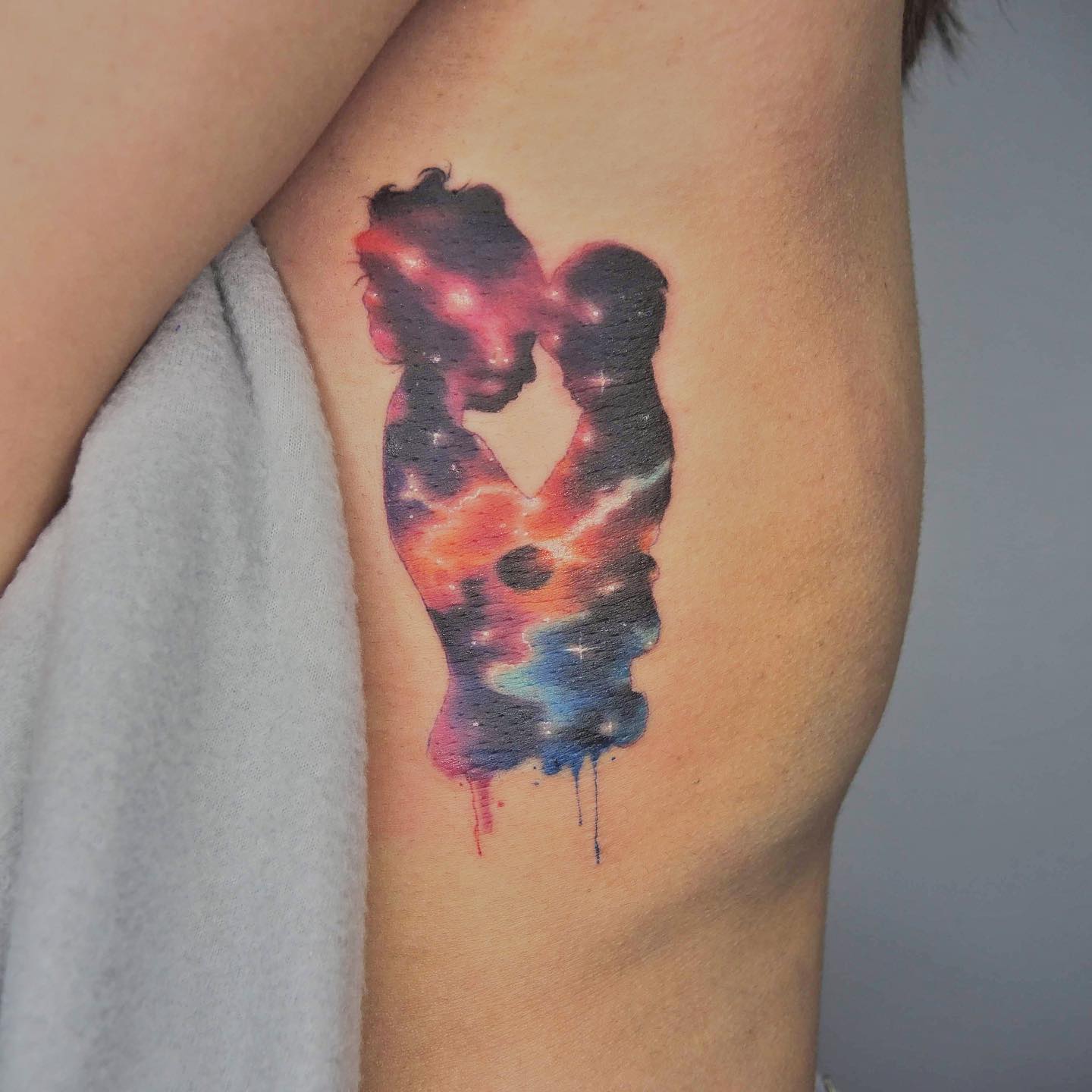 Fiftyfive - You're my everything from here to Mars. Tattoo done by