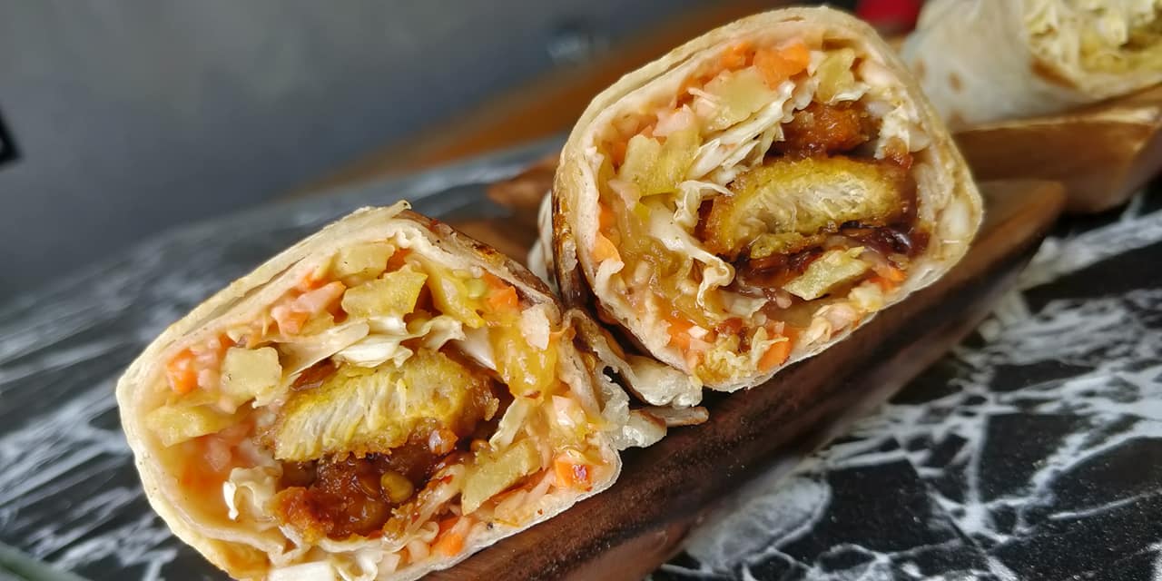 Moi's Shawerma - Crispy breaded chicken toss with honey...