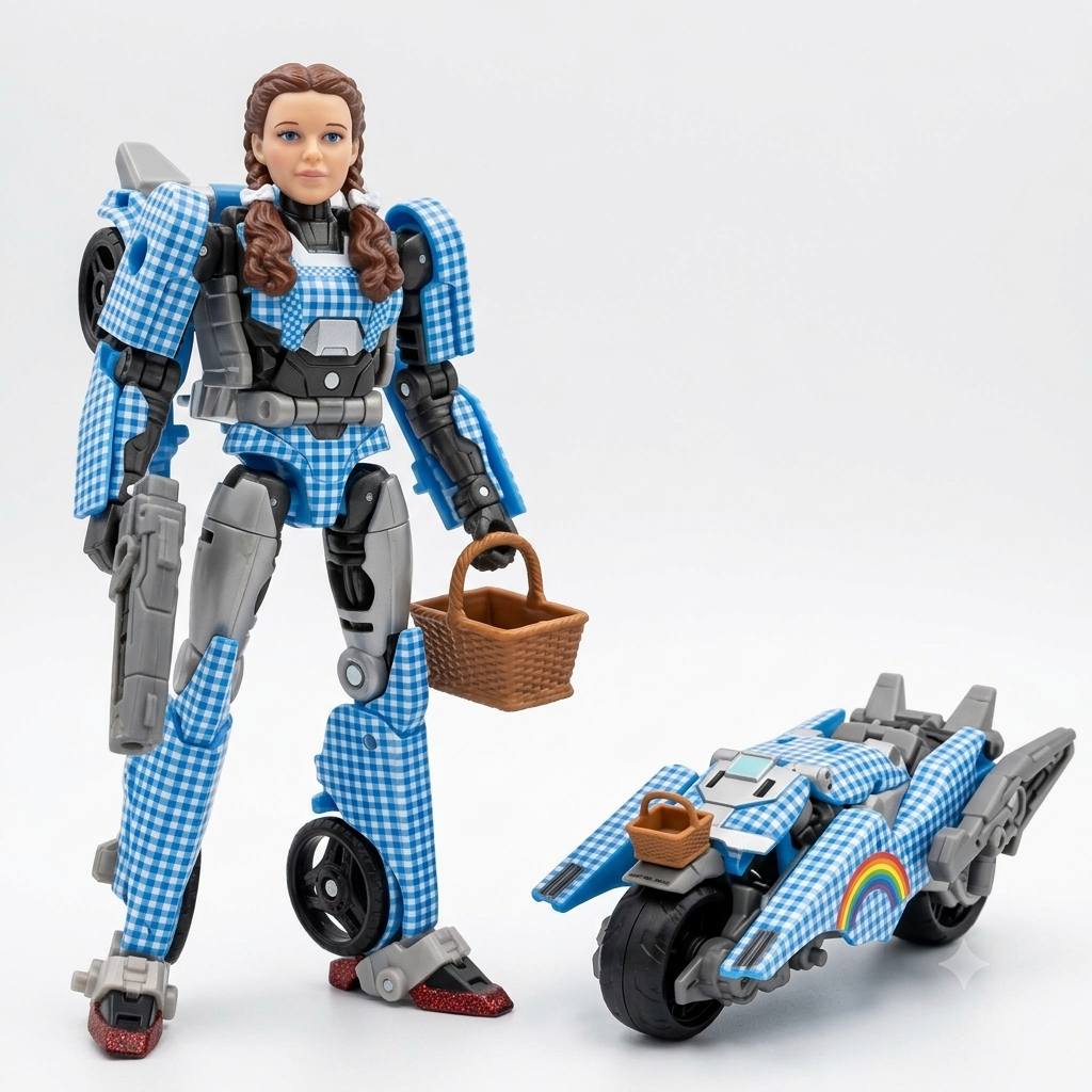 TRANSFORMERS O N E - X - T.W.O. ランスフォーム！ 変形 ※当像は以