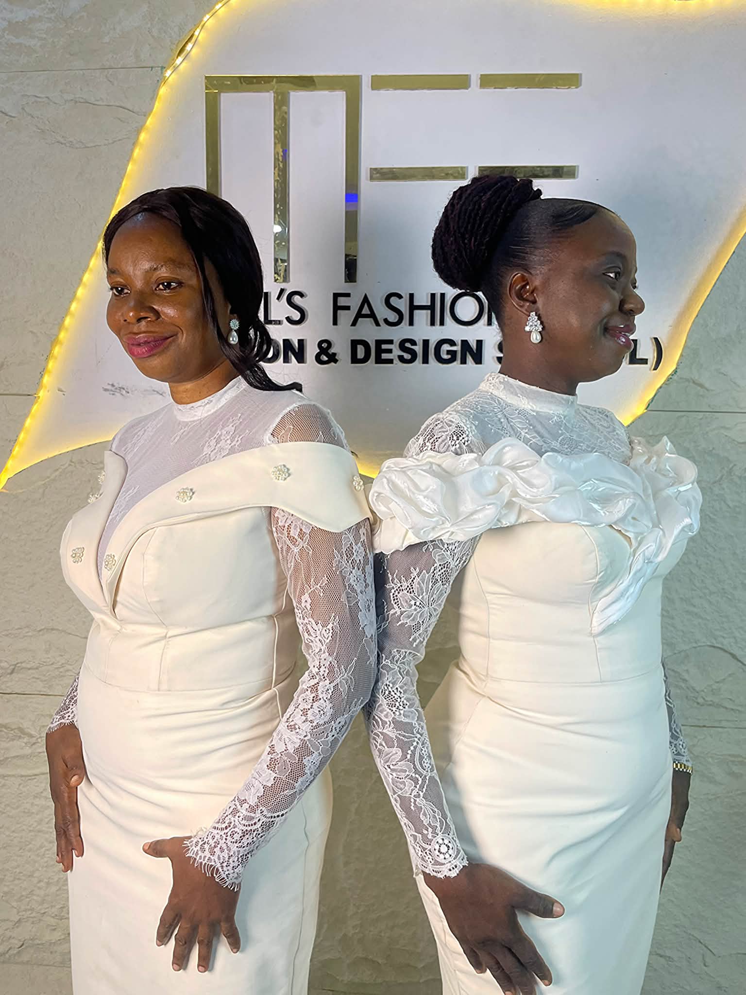 dn design dresses Symmetrical and Asymmetrical Bardot neckline Civi wedding inspired dresses. 🤍😍🤍 You ladies look really gorgeous 😍. Your so clean and beautiful. Super well done. 👍 Mol's Fashion School Long Mother of the Bride Dresses Soft stretch comfort meets img.ltwebstatic.com/v4/j/pi/2026/07/16/a6/17841818... Maxi dress Color:Antique Gold Lurex Lace Crochet