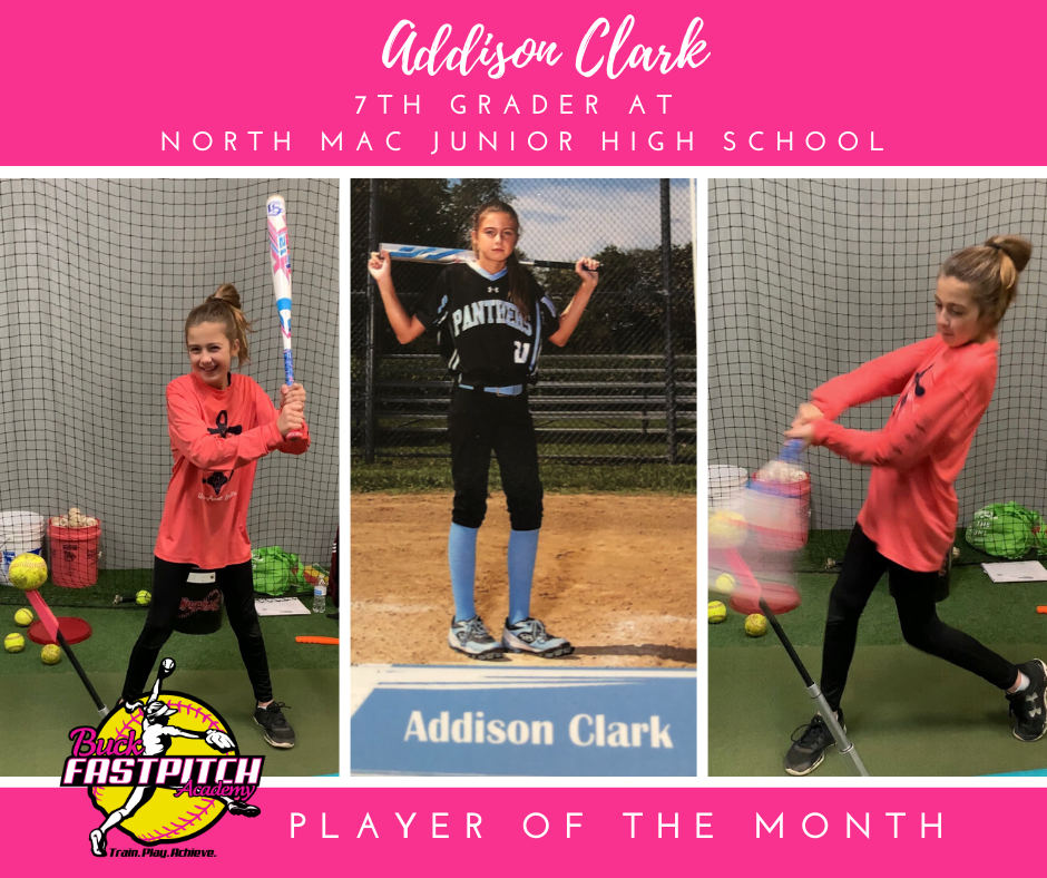 Congratulations to Addison Clark,... - Buck Fastpitch at TBSA