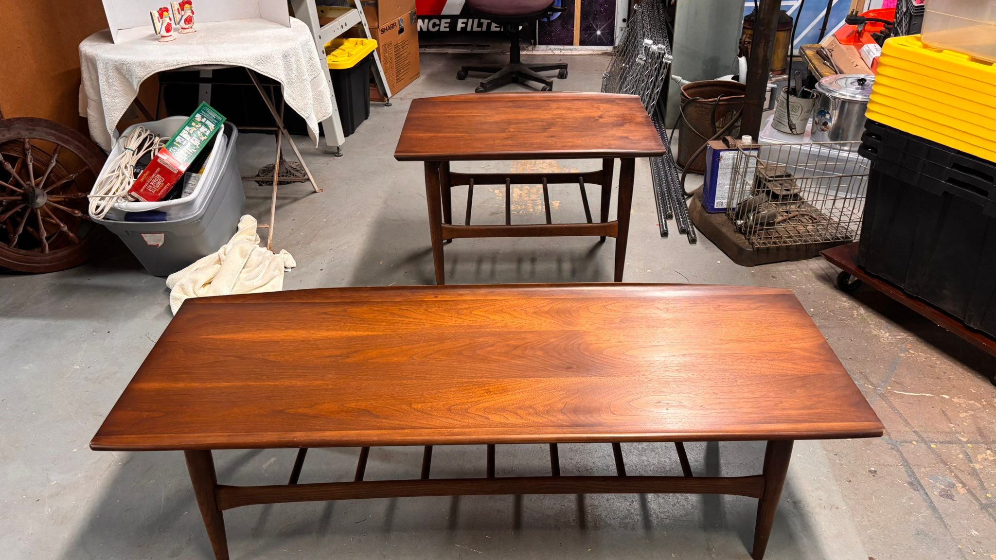 Bassett furniture table from 1965 still in use