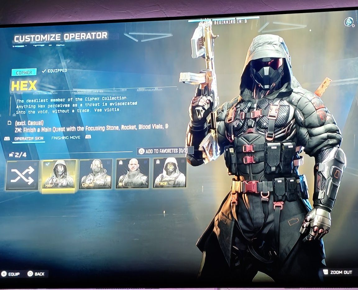 Heretic is now available in Modern Warfare 3 and Warzone for 1400