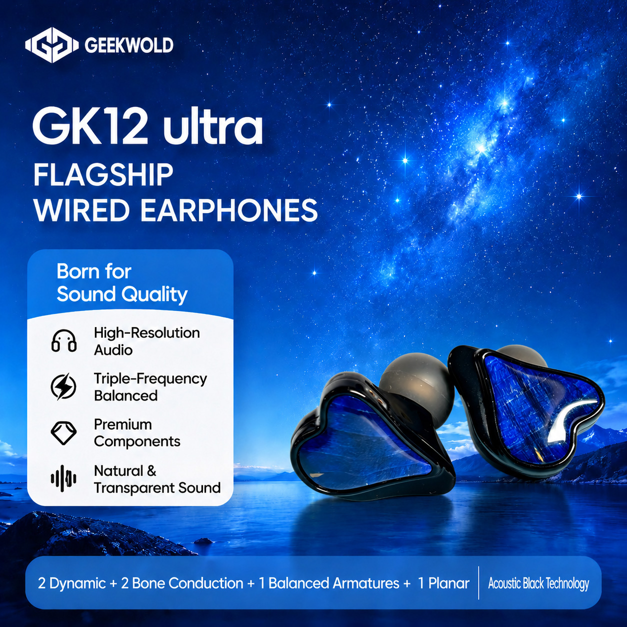 GEEKWOLD GK12 Ultra – The Future of Wired Audio Has Arrived