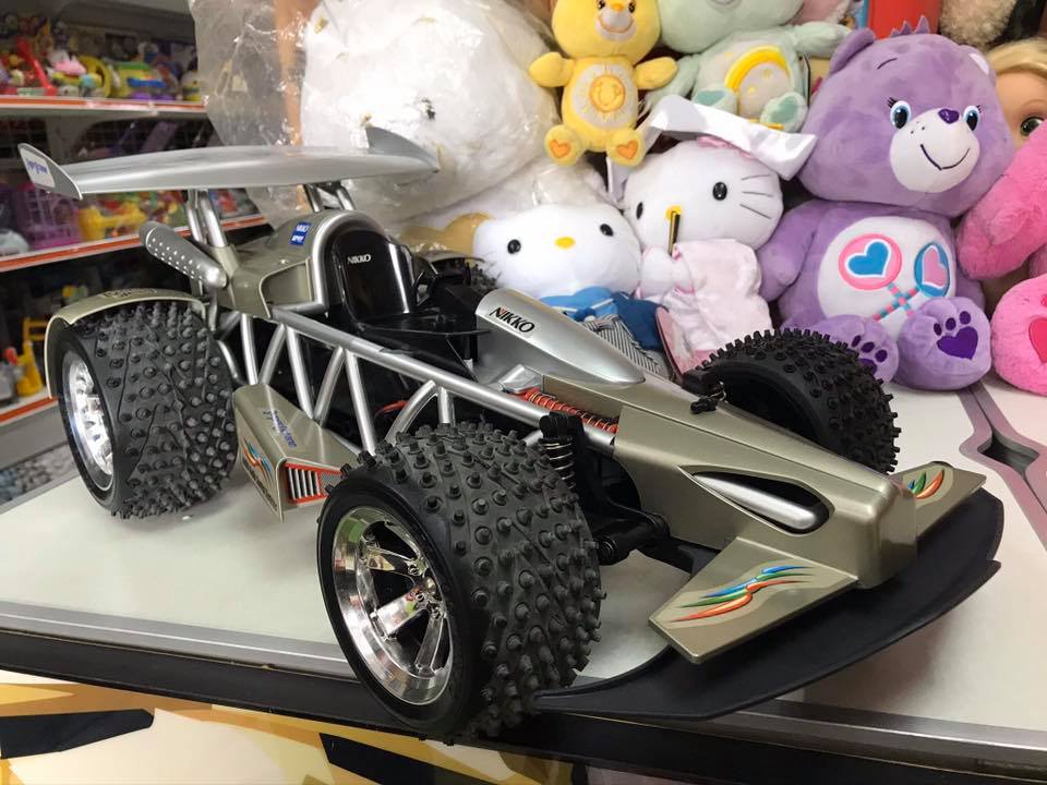 Nikko Super Octane Frame Buggy Draggster 1:8 Used RC Car 27mhz Band 1
