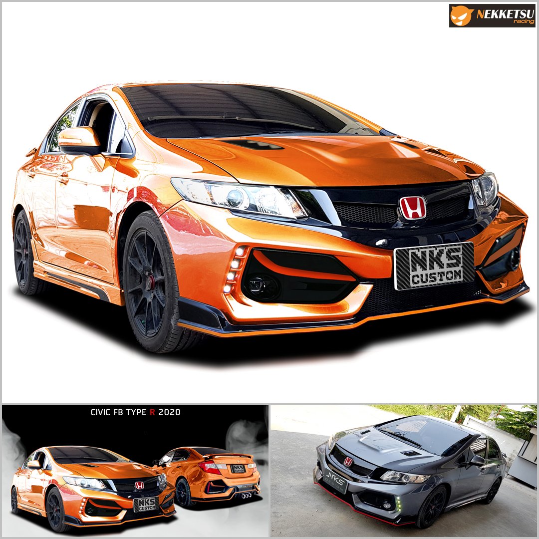 NEKKETSUracing - 🚗🥇ใหม่!! ชุดแต่ง Civic FD, FB Type R 2020...