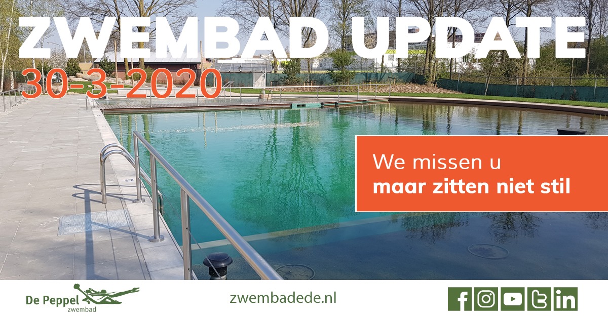 ⏩ Een update van Zwembad de Peppel... - Zwembad de Peppel Ede