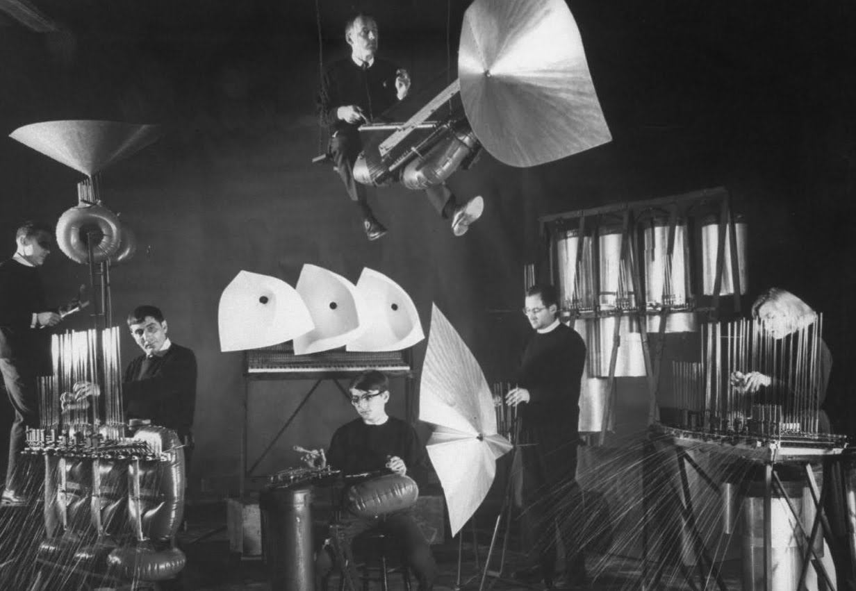 Vintage Weird | The Lasry-Baschet Sound Structures in concert | Facebook