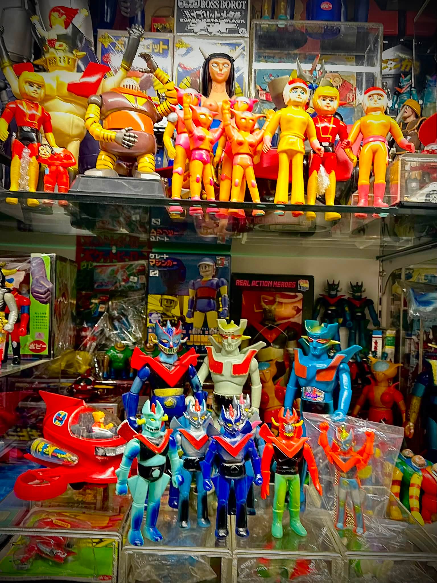 2025 Jumbomachinder Grendizer's Head Double Haken is molded from