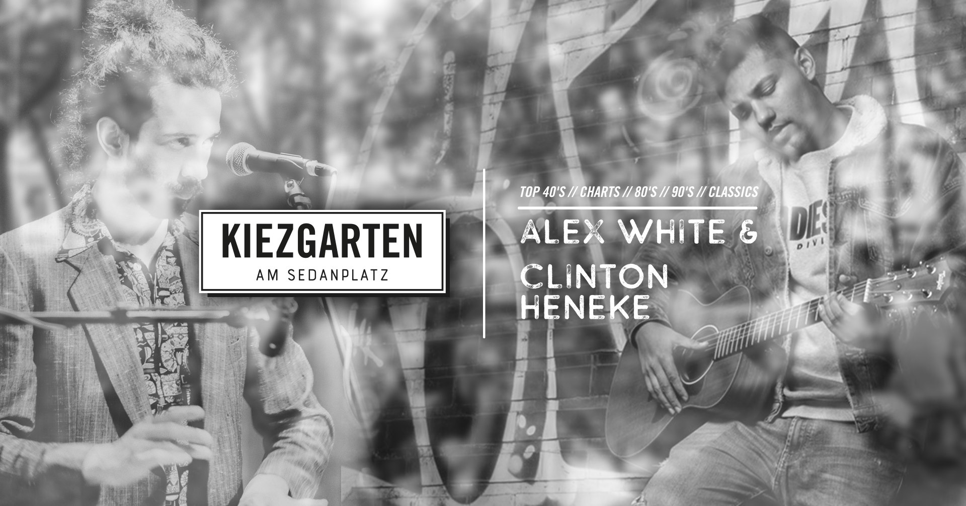 Kiezkonzert - Alex White T und Clinton Heneke