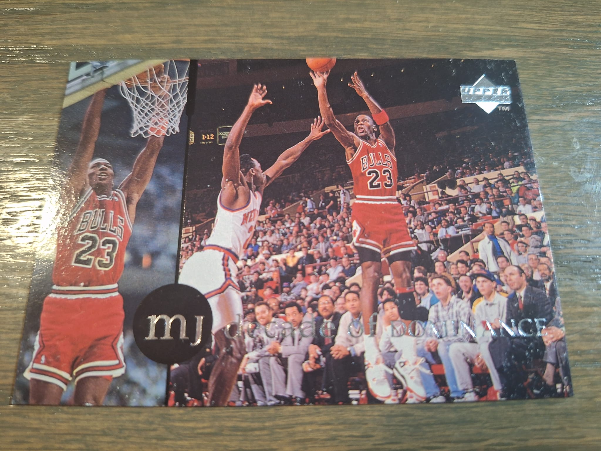 Rare 1994 Upper Deck Michael Jordan Card with Erik and Lyle Menendez