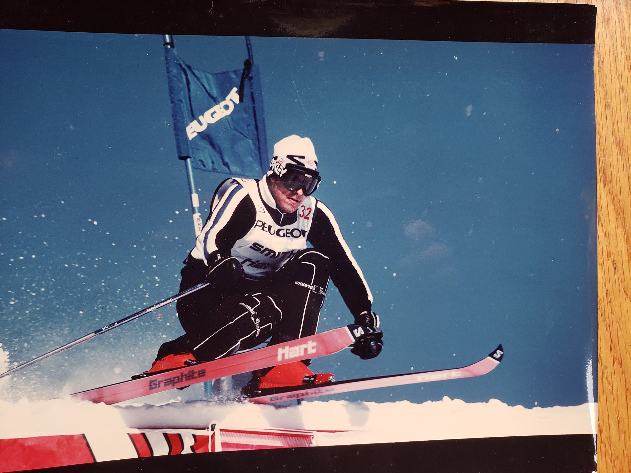 Vintage Hart skis from Stowe '82 or '83