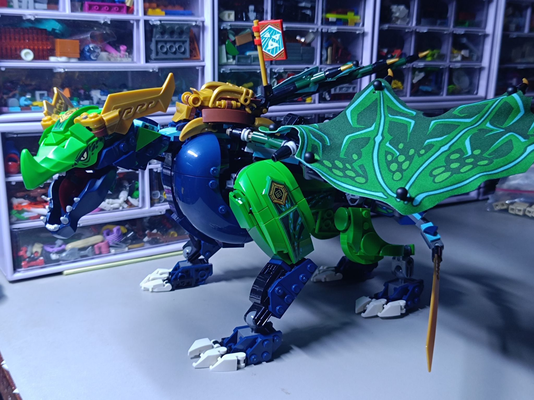 LEGO NINJAGO 71790 Imperium Dragon Hunter Hound - Missing Lloyd