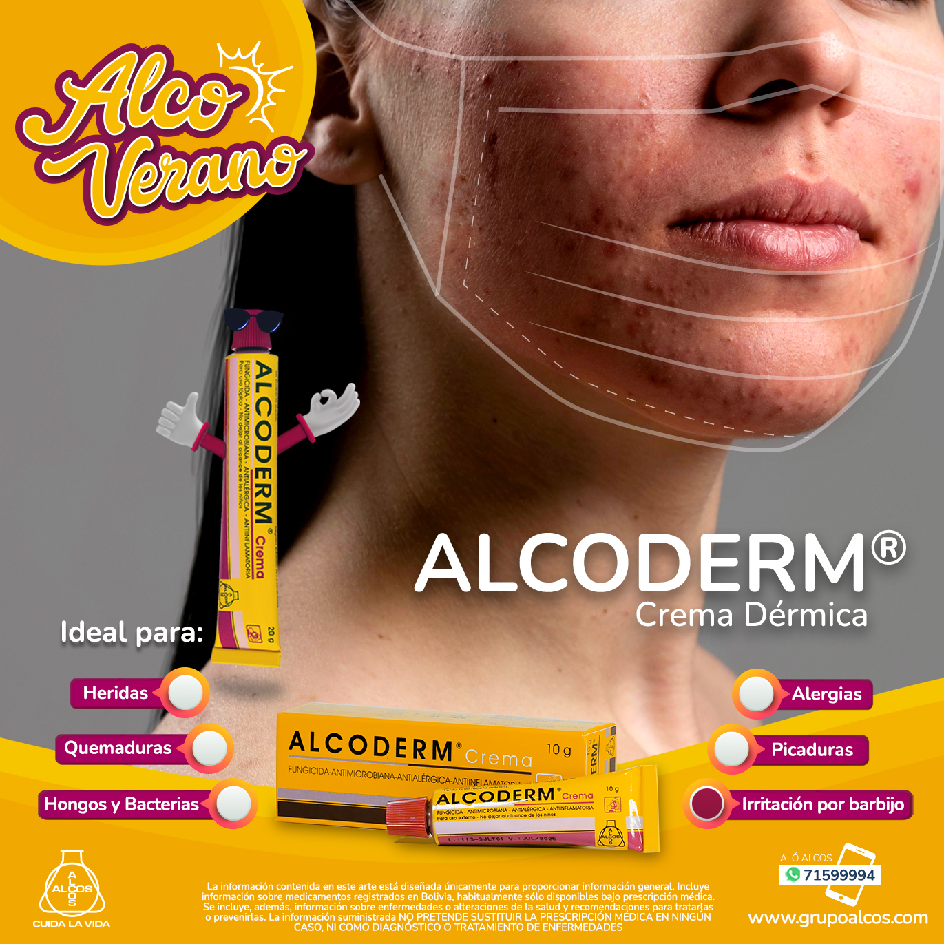 ¡Alcoderm crema tópica de Grupo ALCOS... - Grupo Alcos S.A. | Facebook